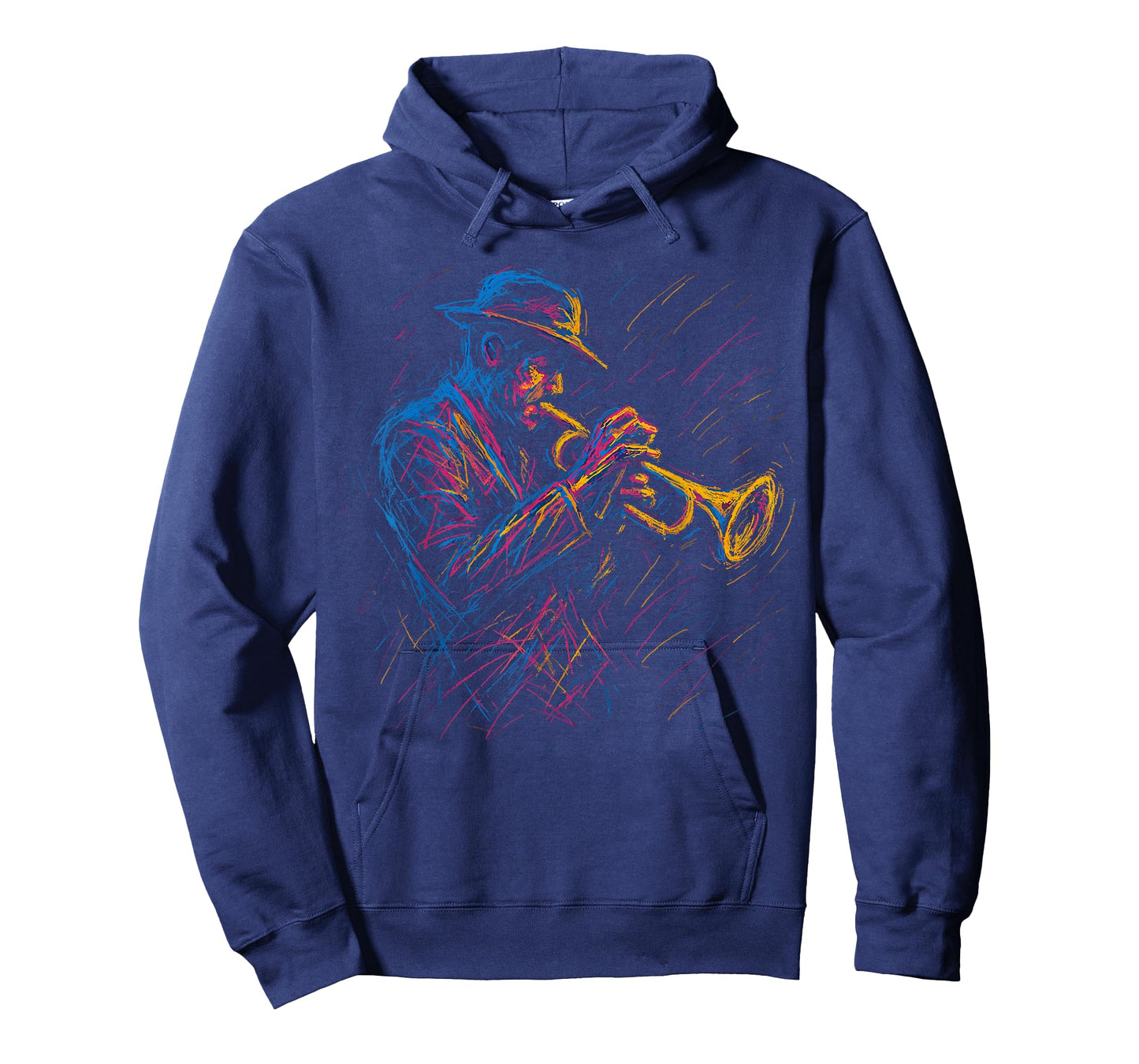 Jazz Musician Trumpet Player Artistic Music Jazz Lover T-Shirt