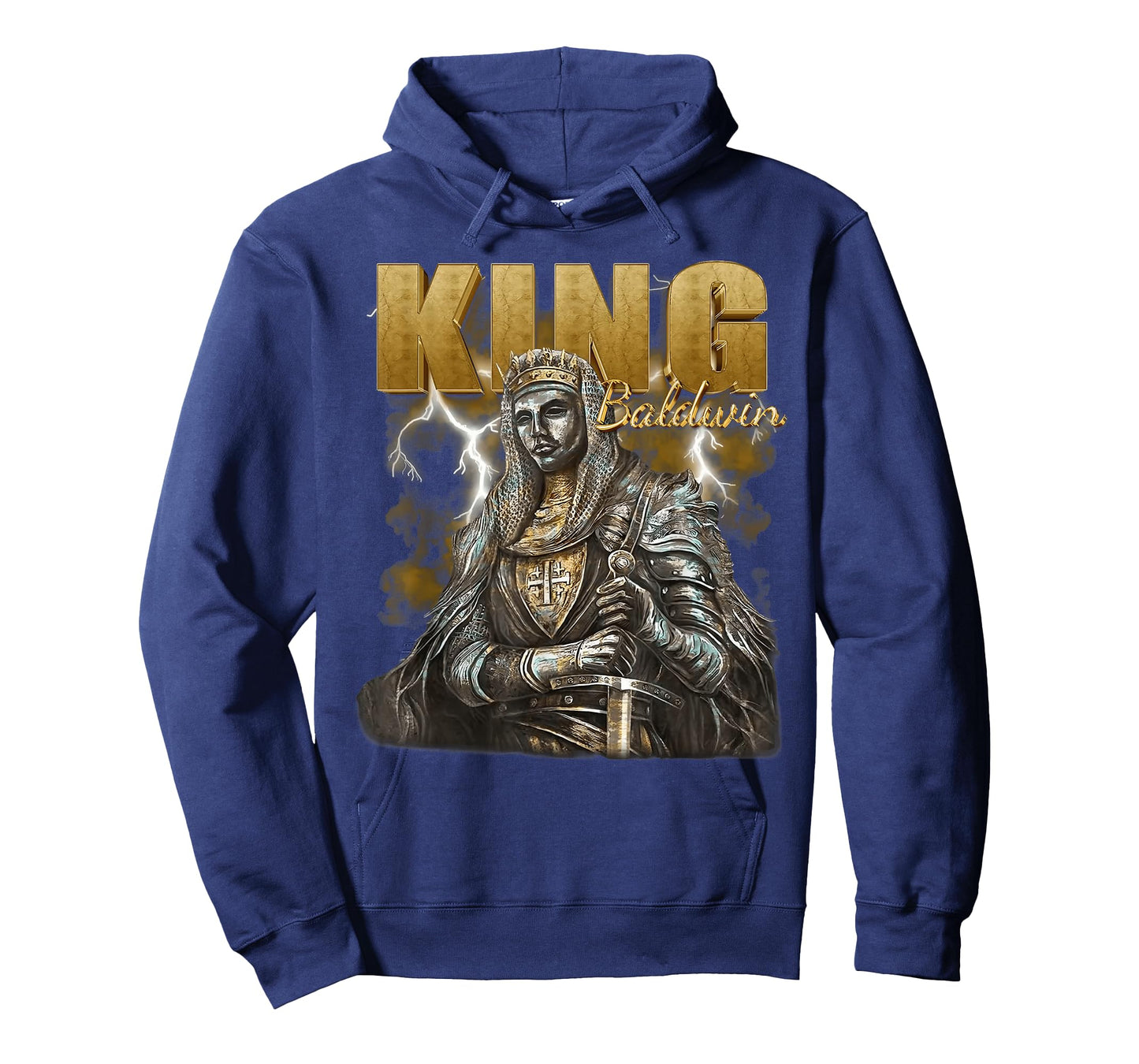 Sliver Mask King Baldwin IV Meme The Leper King Warrior T-Shirt