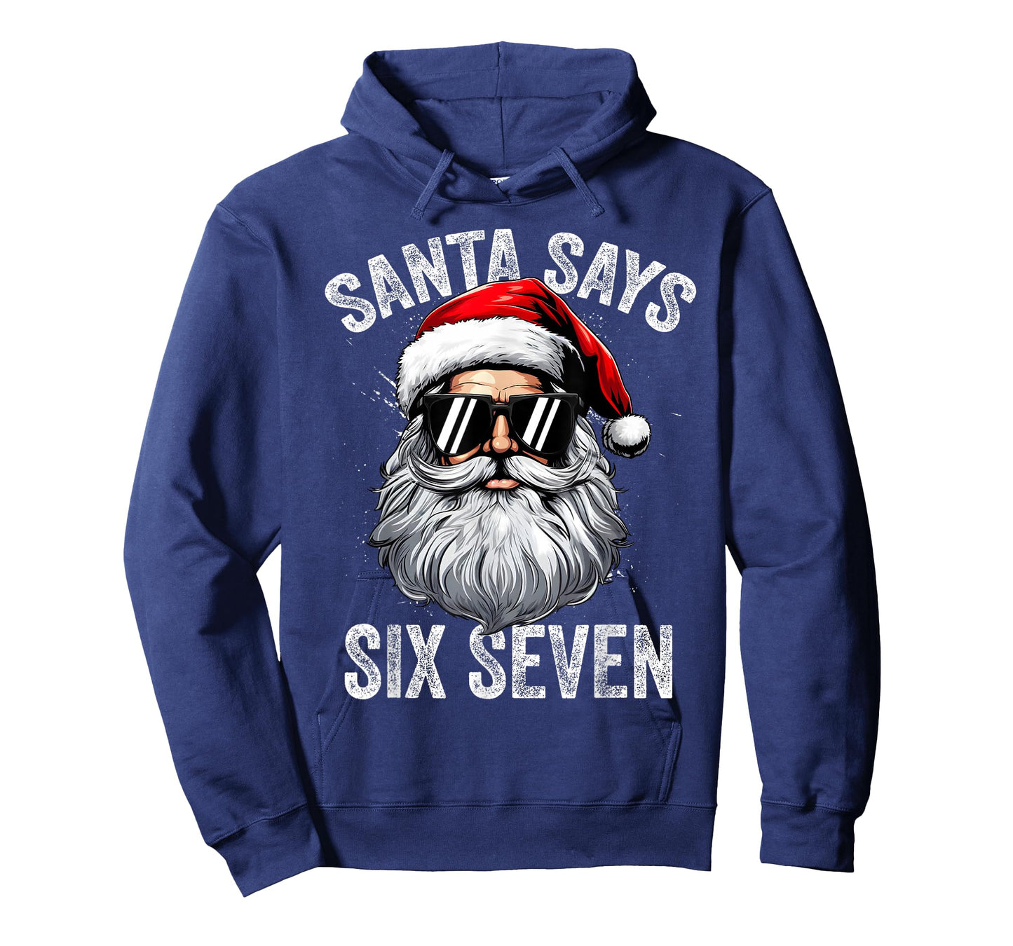 Funny Santa Says Six Seven Christmas Shirts Men Boys 67 Meme T-Shirt