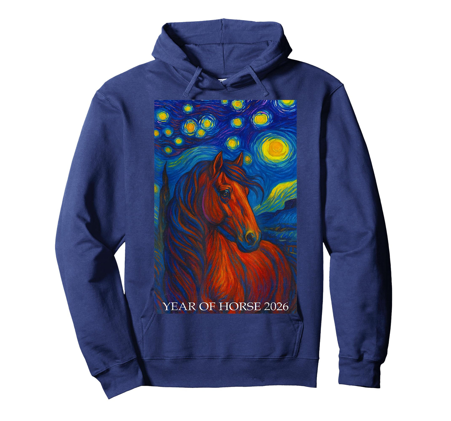 Horse Painting Year of The Horse Chinese Zodiac New Year NYE T-Shirt