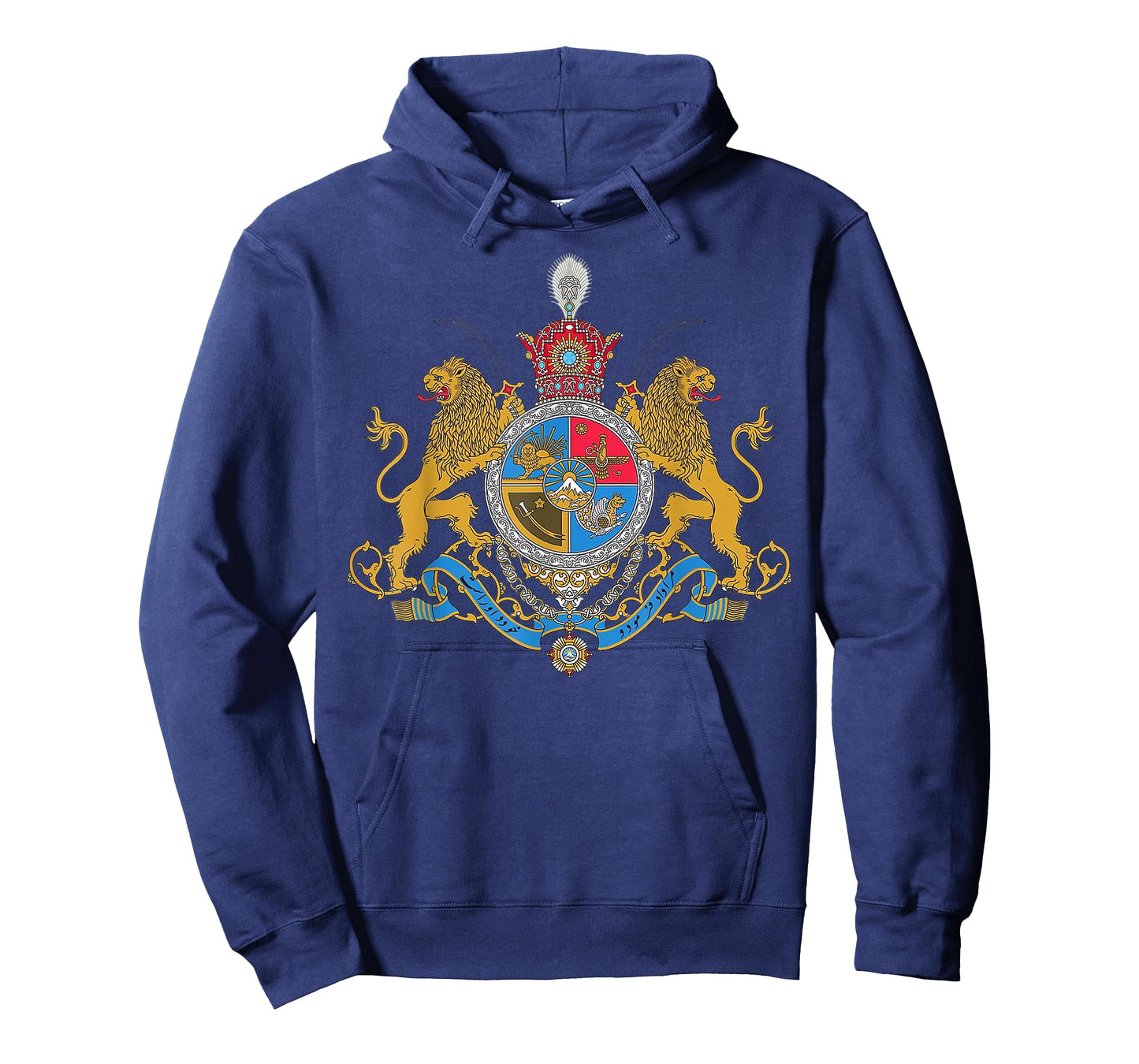 Shir o Khorshid Iran Pahlavi Flag Lion and Sun Shah T-Shirt