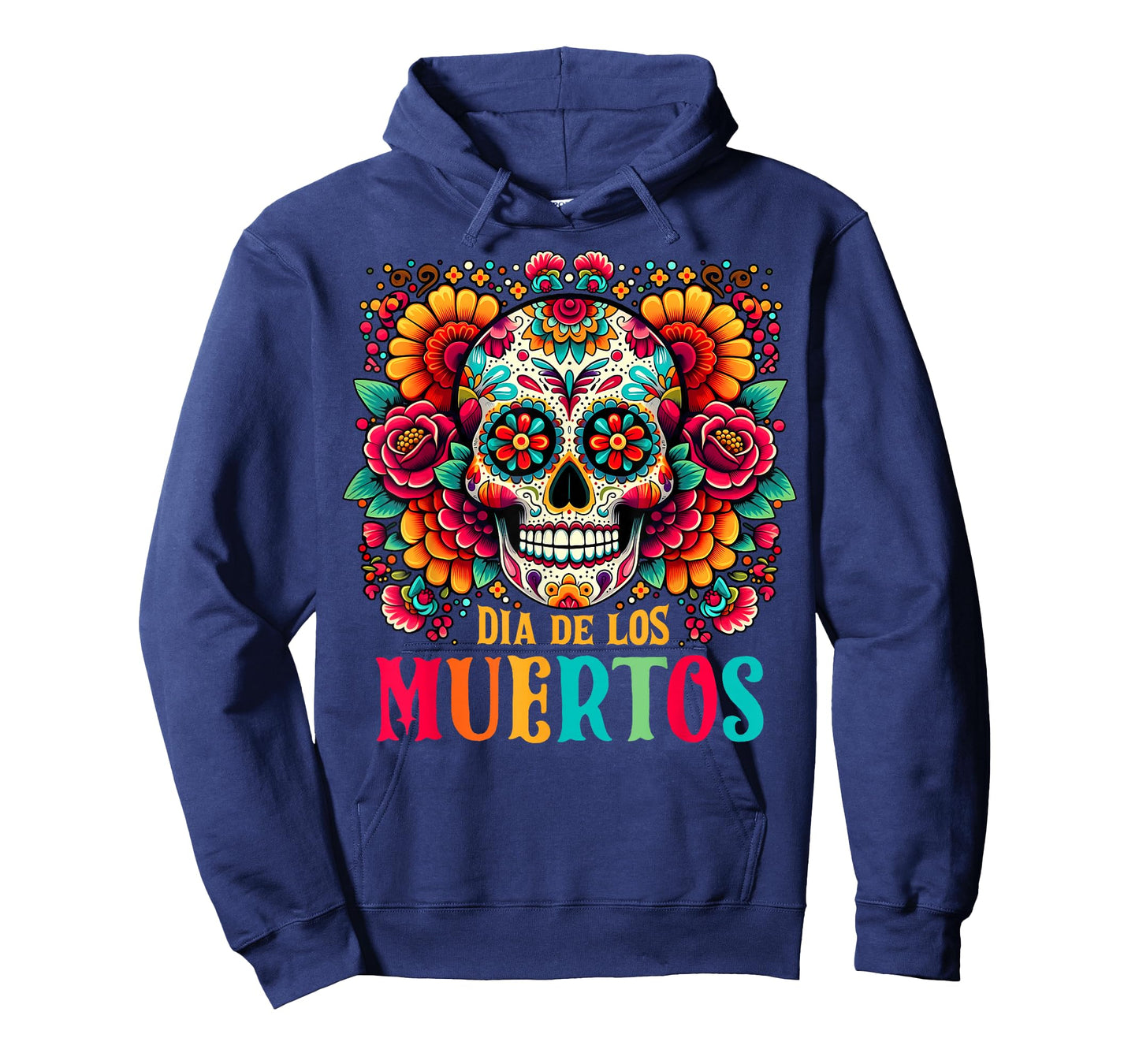 Floral Sugar Skull Dia De Los Muertos Day of The Dead Mexico T-Shirt
