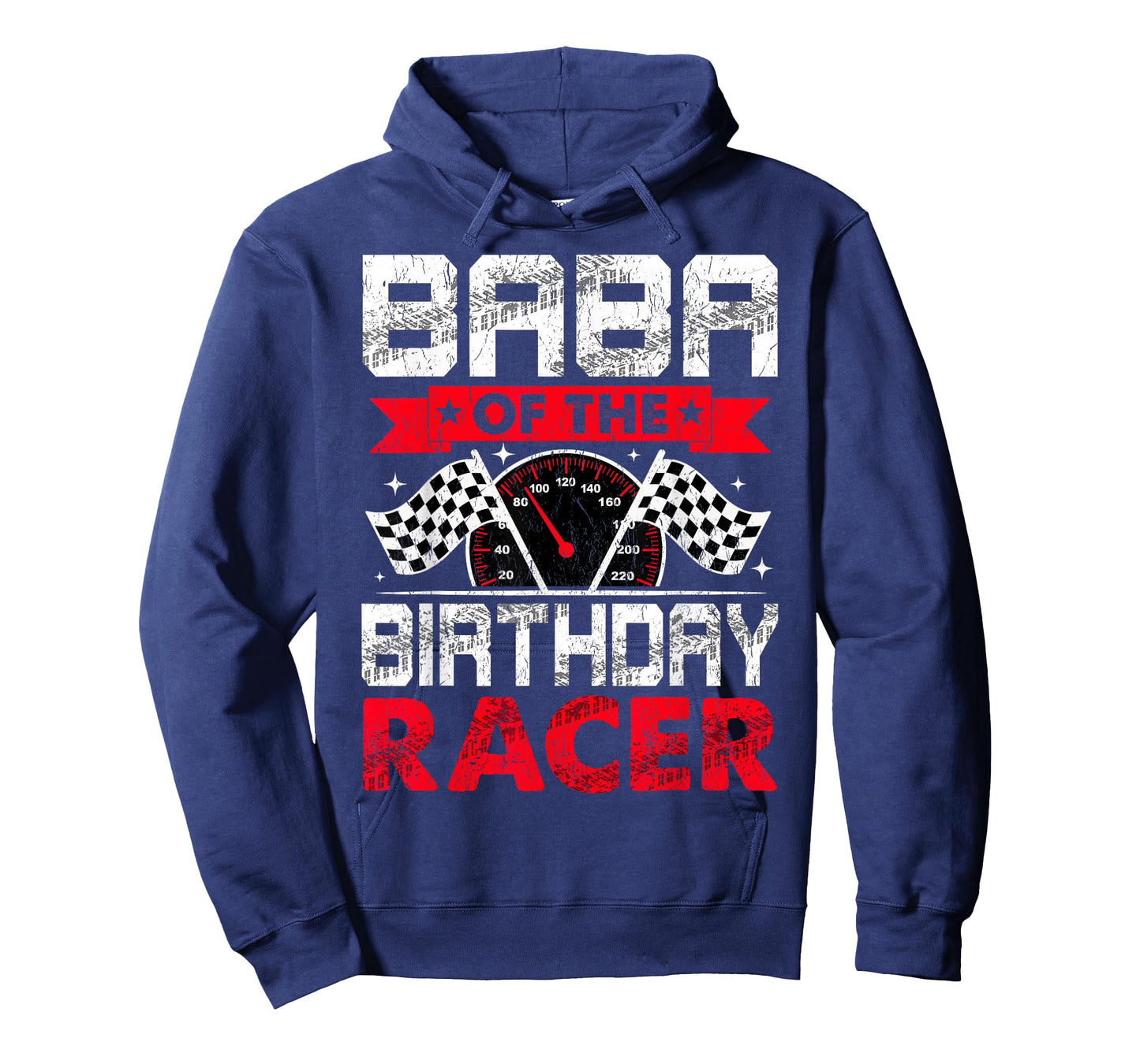 Baba of The Birthday Racer Bday Racing Car Family T-Shirt
