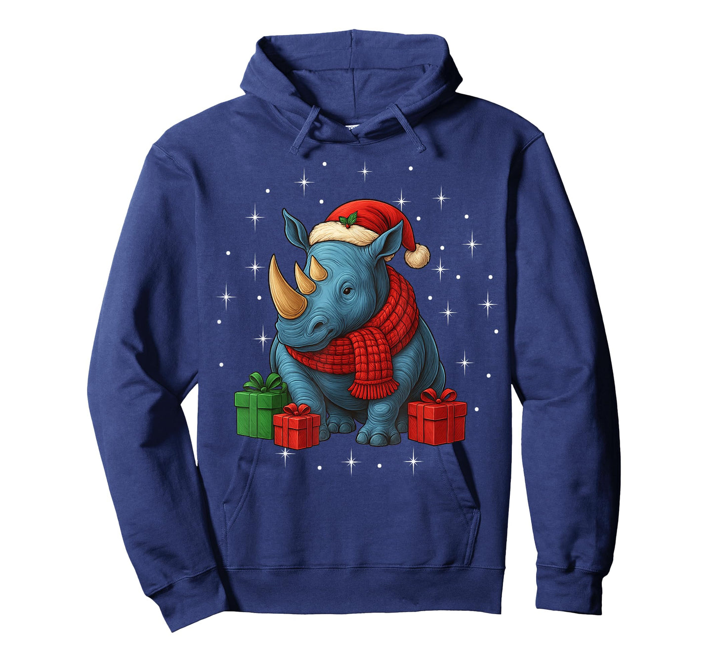 Funny Rhino Christmas PJ Pajama Men Women PJS for Family T-Shirt