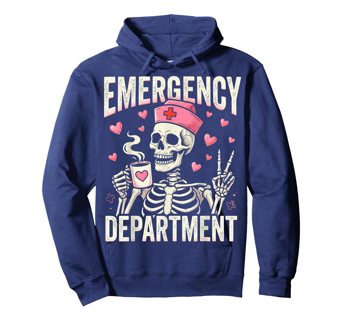 Cute Emergency Department Valentine ER Valentines Nurse T-Shirt