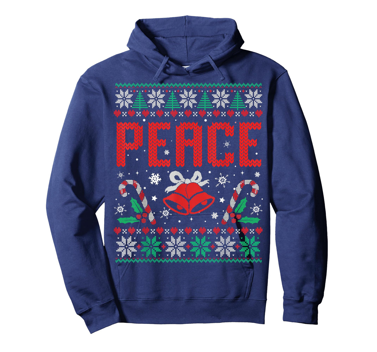 Peace I Come in Peace Couple Matching Christmas Ugly Sweater T-Shirt