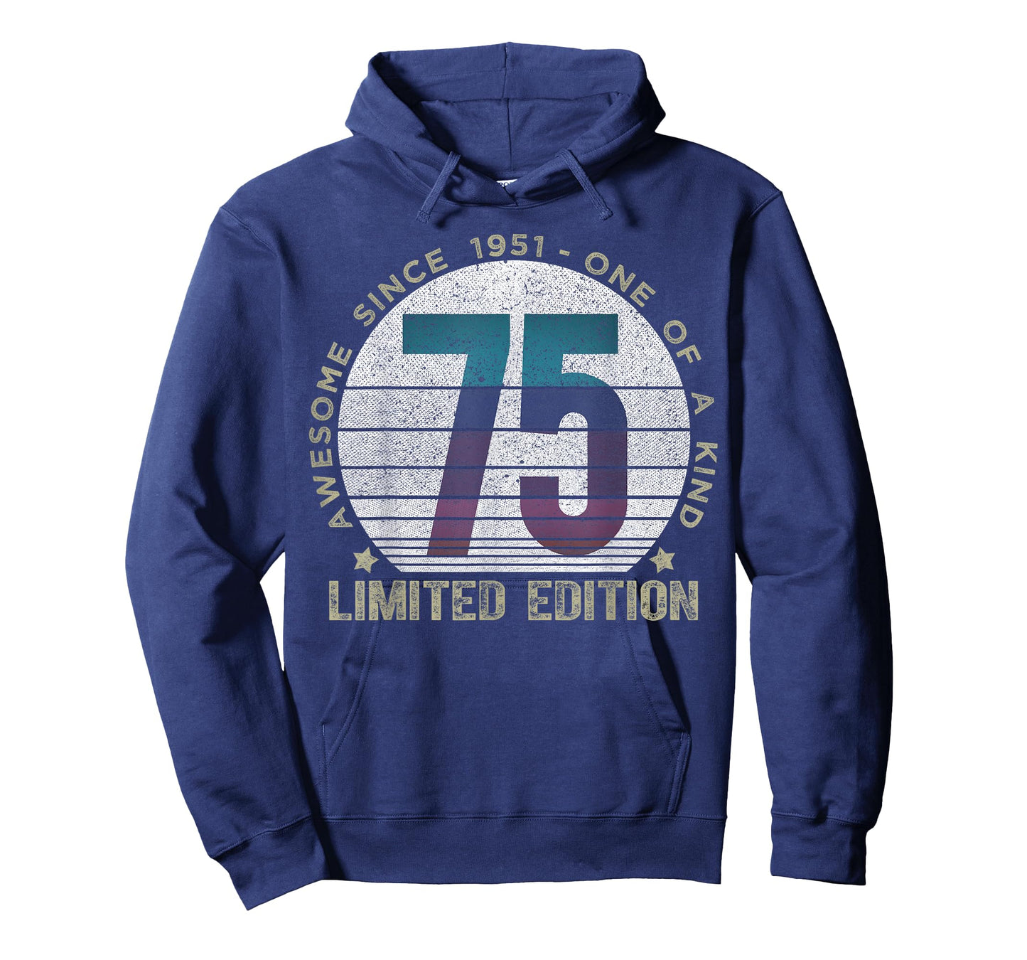 75 Year Old Gifts Vintage 1951 Limited Edition 75th Birthday T-Shirt