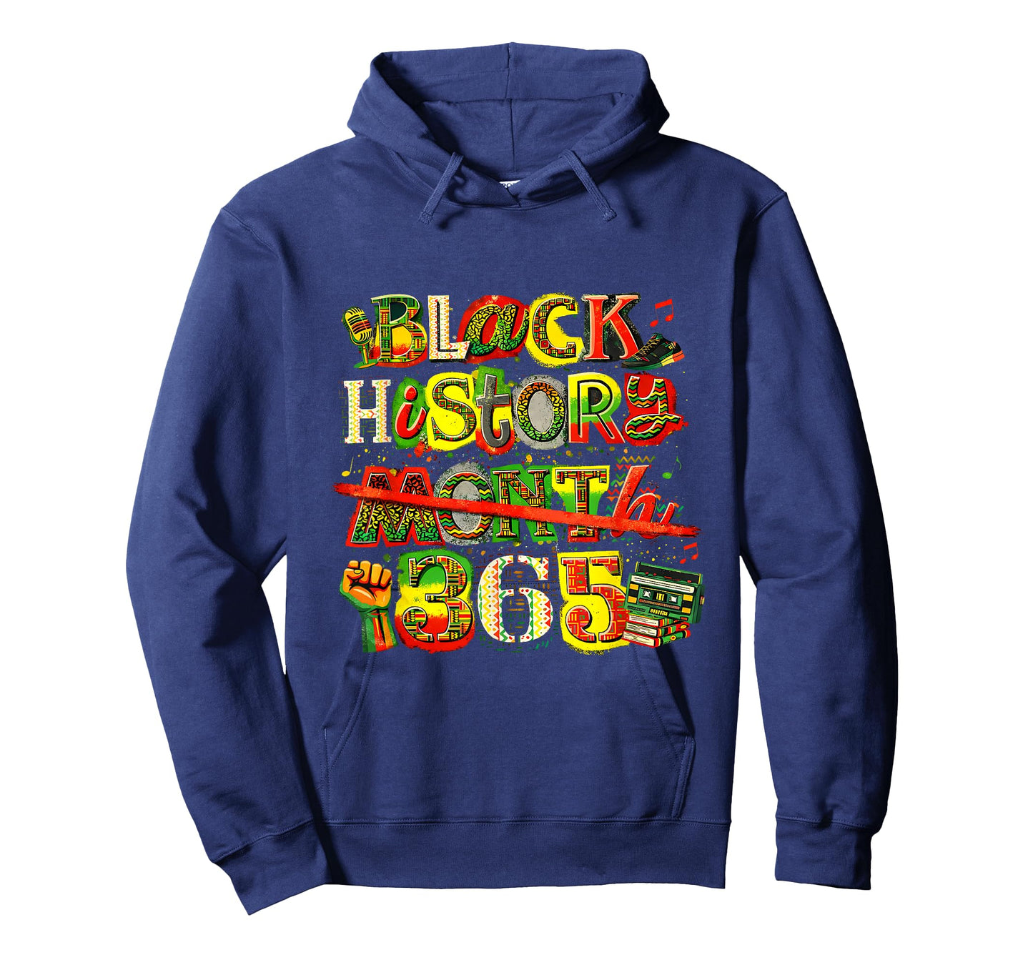 Black History Month 365 Retro Cultural Pride T-Shirt