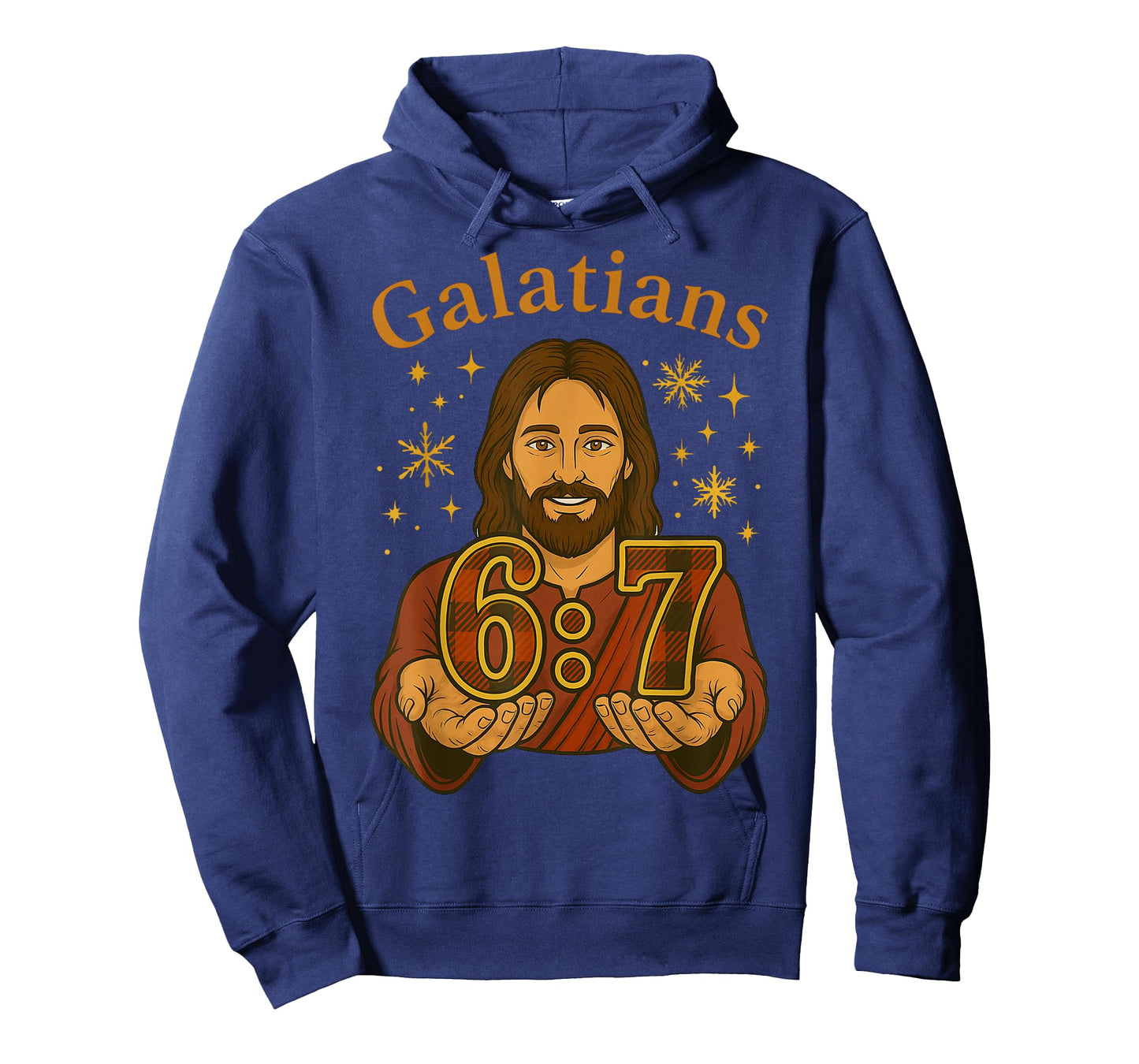 67 Meme Galatians 6:7 Parody Jesus 67 Hands Meme Art T-Shirt