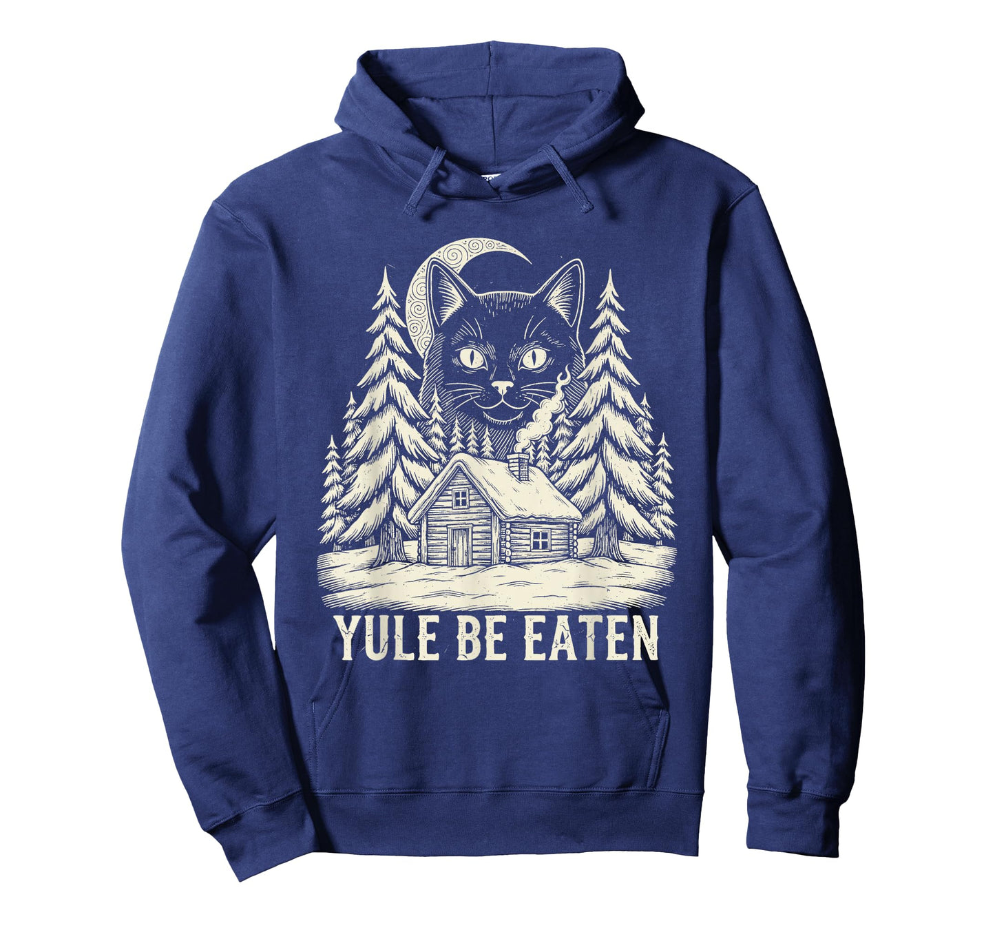 Yule Be Eaten Icelandic Cat Christmas Folklore Jólakötturinn T-Shirt