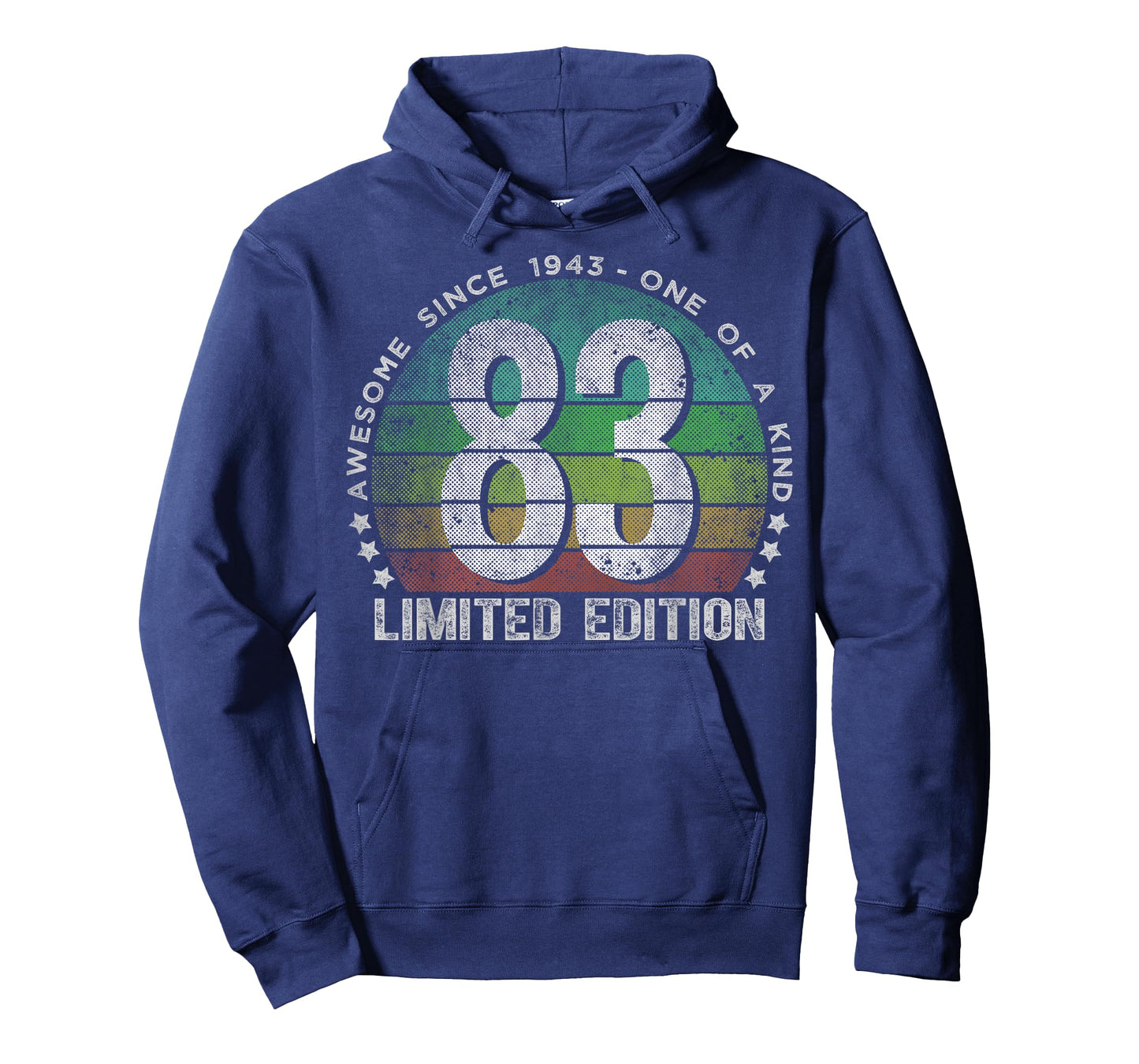 83 Year Old Gifts Vintage 1943 Limited Edition 83rd Birthday T-Shirt
