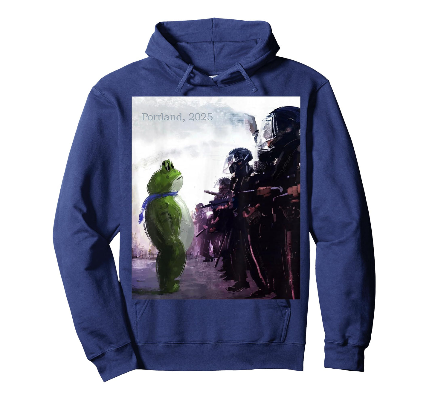 Portland Frog Protest Portland 2025 for Men Women Kids T-Shirt