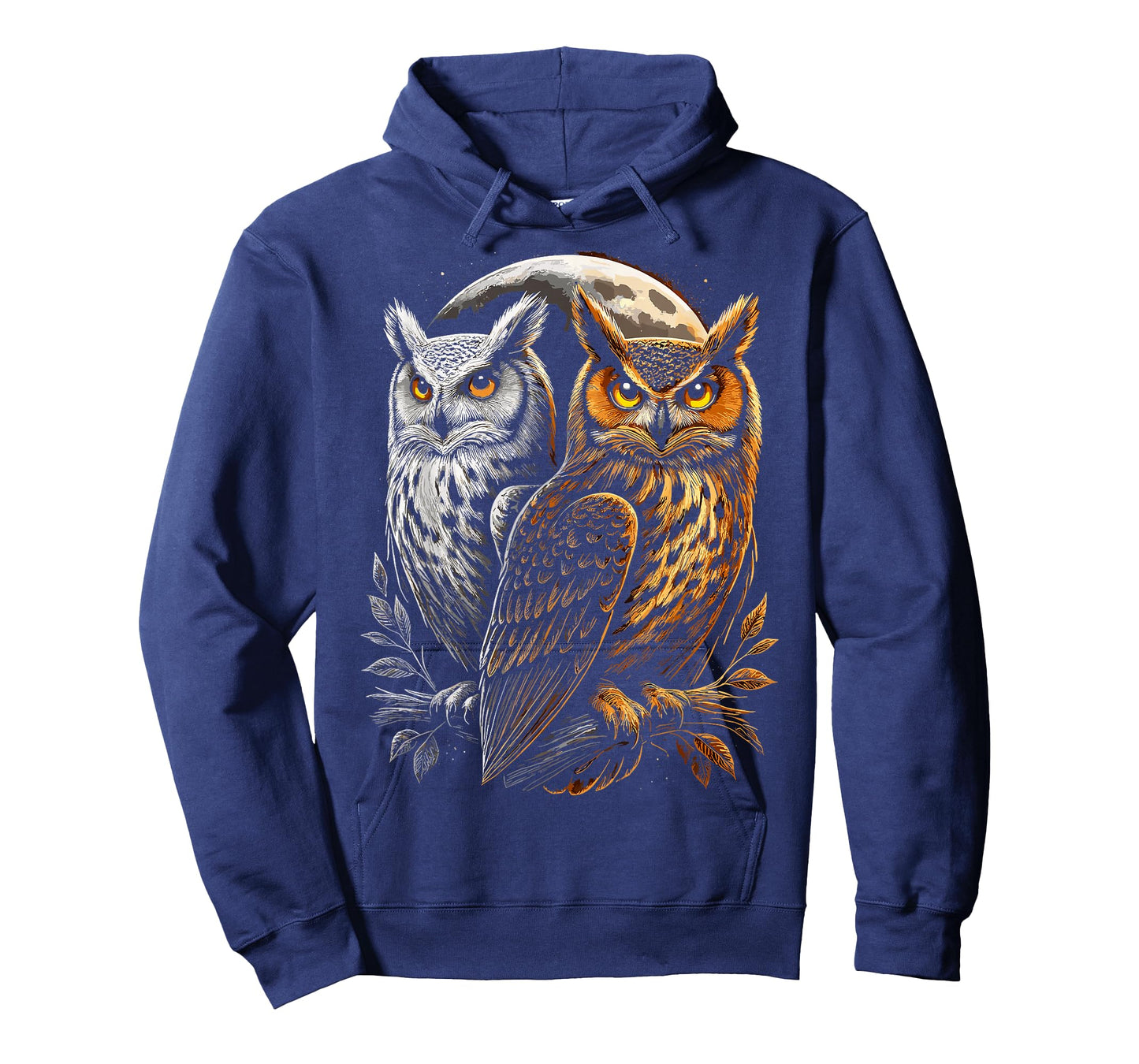 Owl Birds Animal Moon Owls Lover T-Shirt