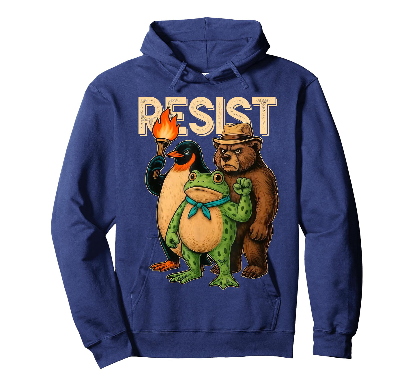 Resist Frog Portland Frog Protest for Men Women T-Shirt