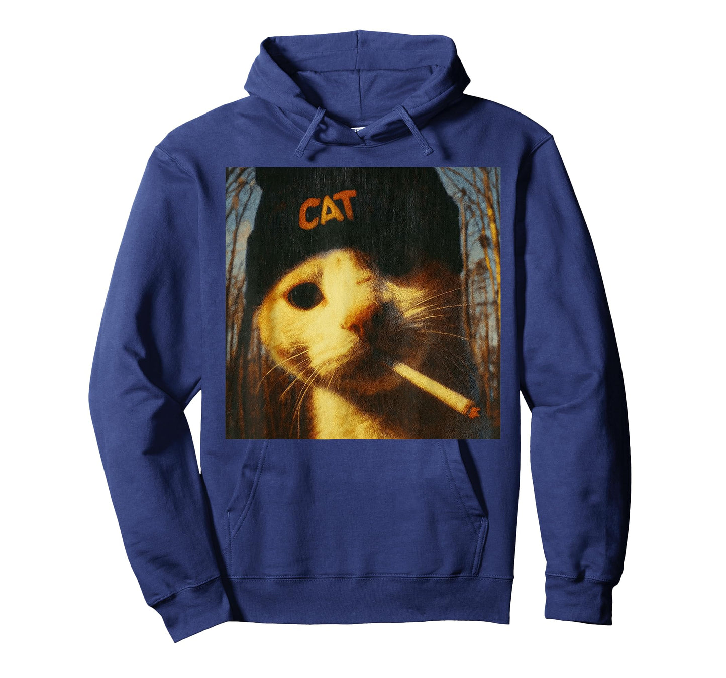 Funny Smoking Cat, Cigarette Kitty Gen Z Meme, Cat Lover T-Shirt