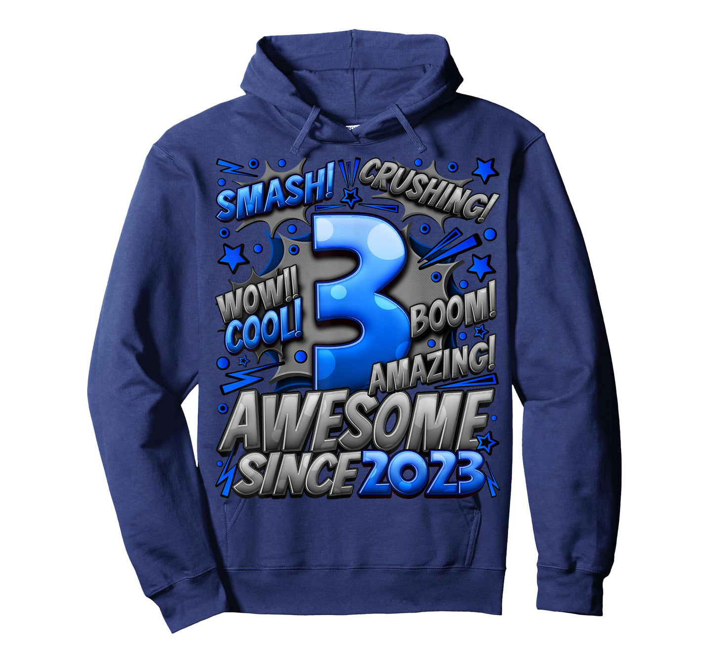 3 Year Old Gifts for Boys 3rd Birthday Boy 3 Year Old Boy T-Shirt
