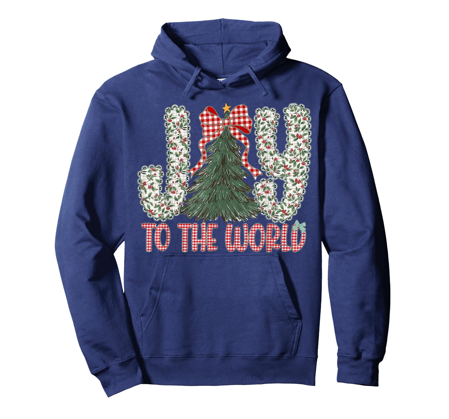 Joy to The World Jesus Christian Christmas Xmas Tree Holiday T-Shirt