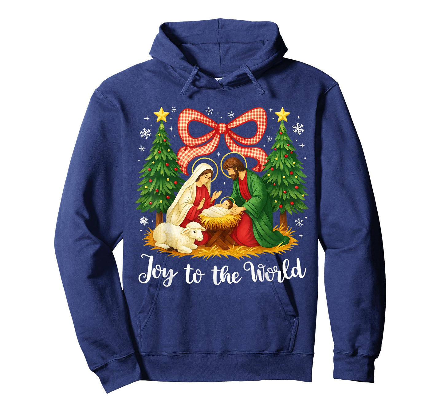 Christmas Christian Joy to The World Coquette Jesus Nativity T-Shirt