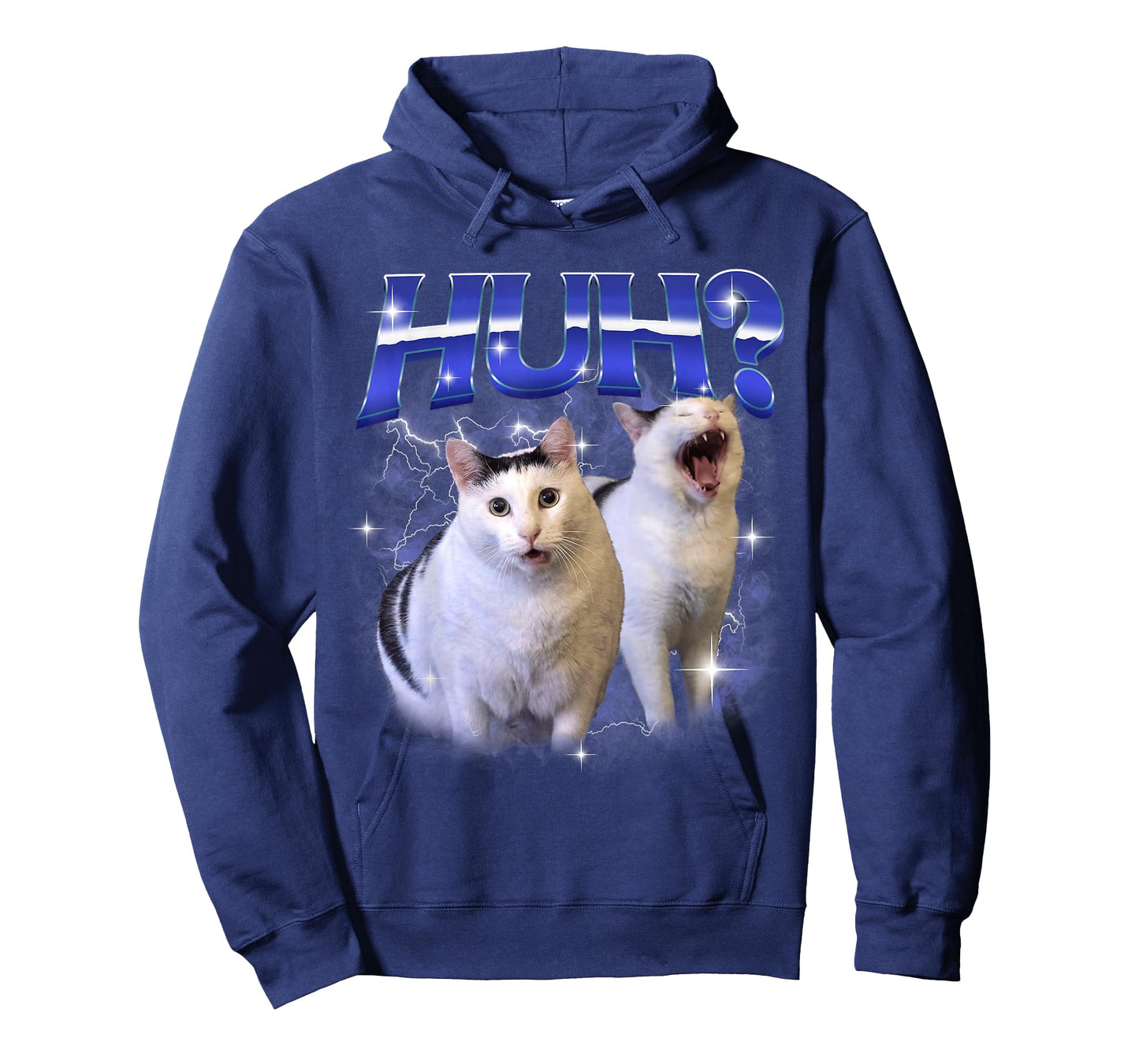 Huh Funny Dank Cat Meme Goofy Ahh Cats Silly Stupid Brainrot T-Shirt