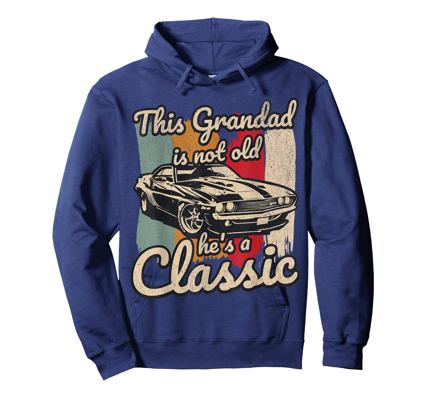This Grandad is Not Old Hes A Classic Car Fanatic Driving T-Shirt