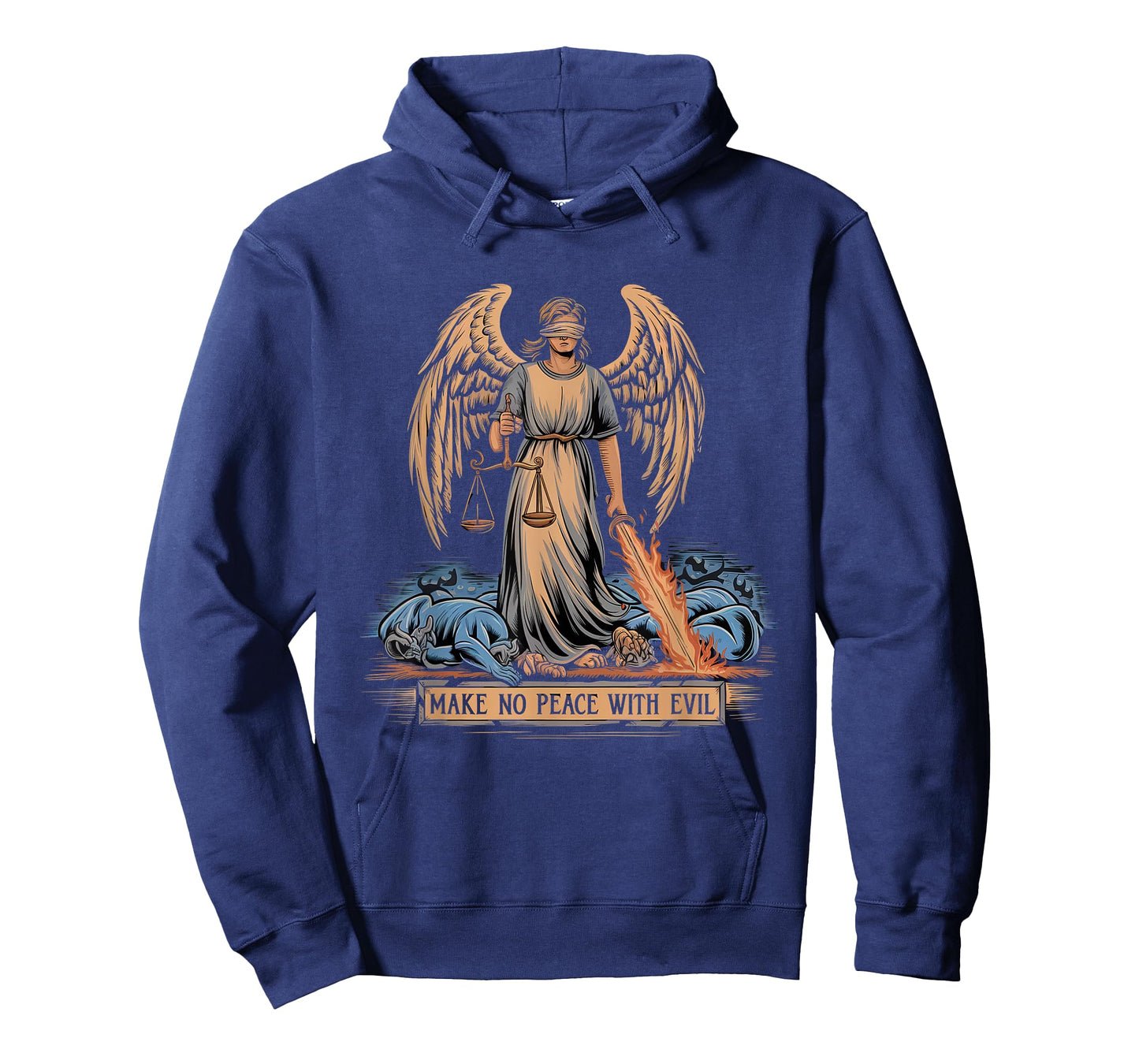 Make No Peace with Evil Tshirt Archangel Michael Jesus God T-Shirt