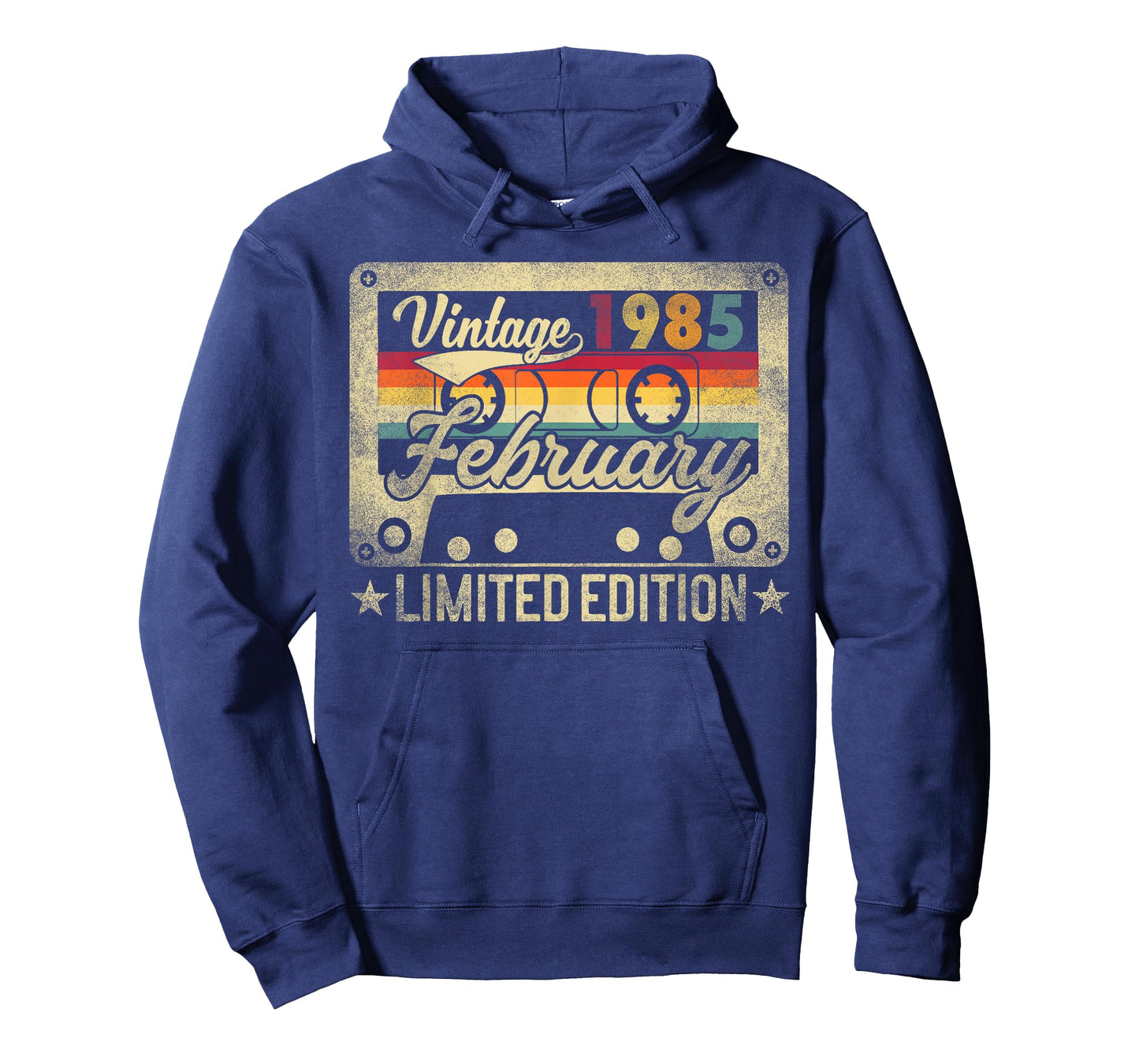 Vintage 1985 February 41 Years Old 41st Birthday Men Women T-Shirt