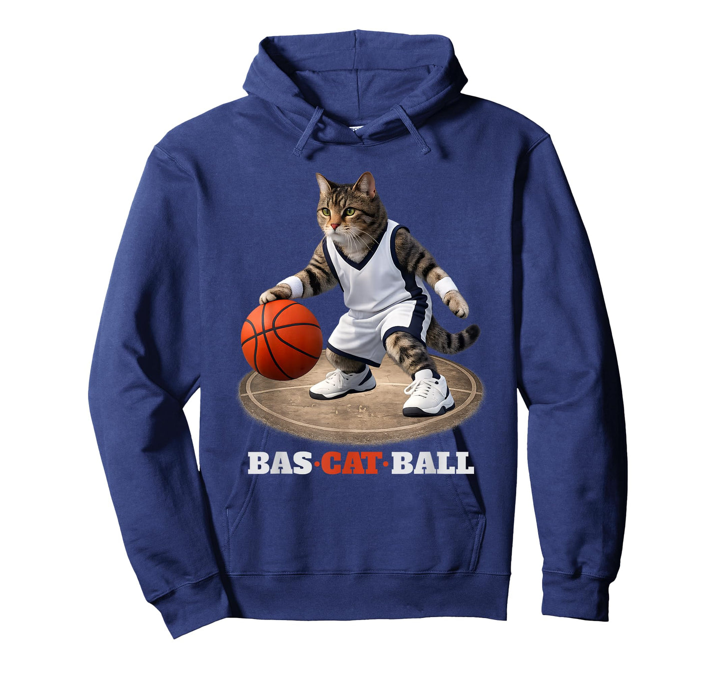 Cats Funny cat Kitten Playing Basketball Sports Hilarious T-Shirt