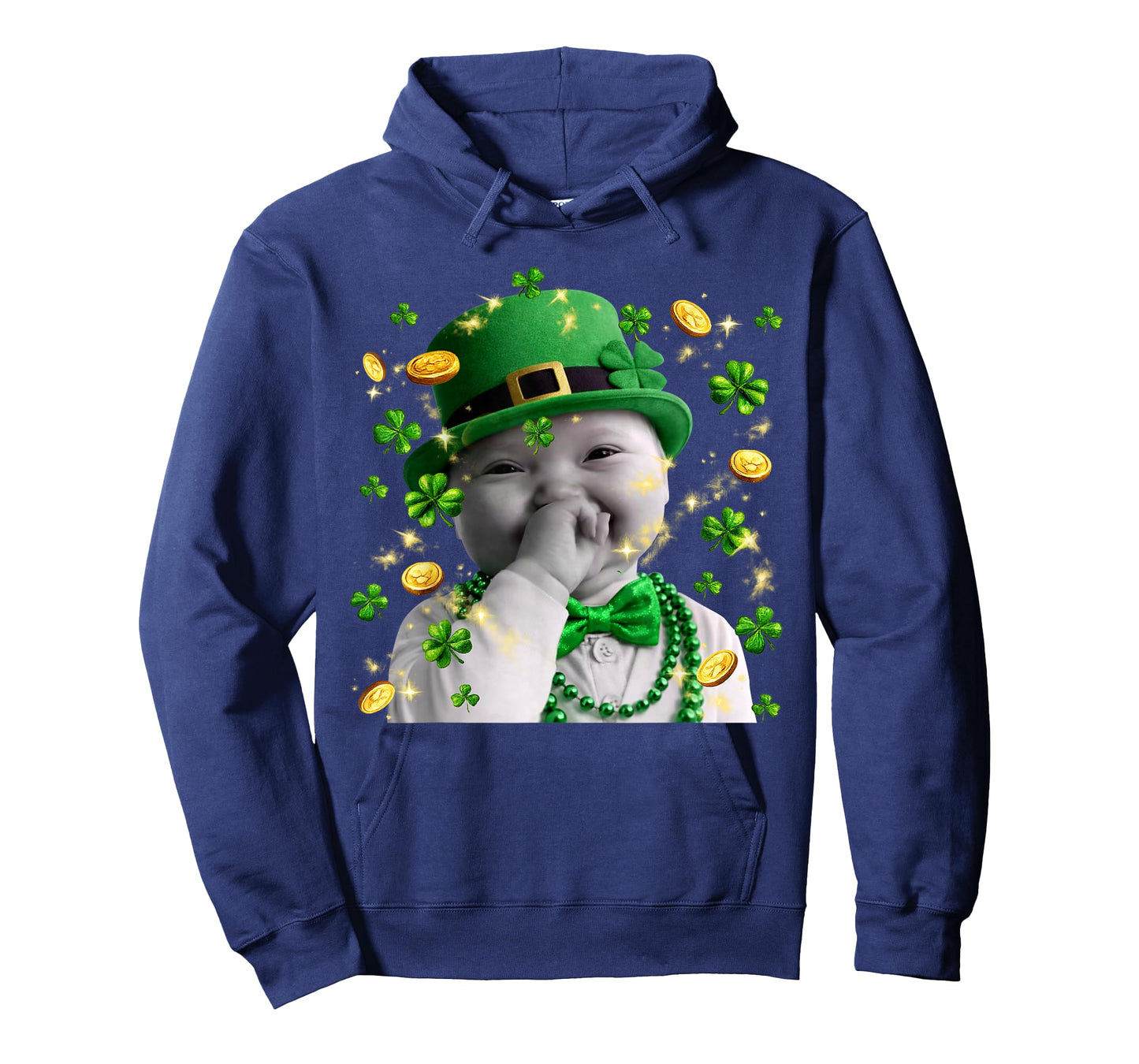 Funny Niche Ai Baby Meme St Patricks Day Party T-Shirt