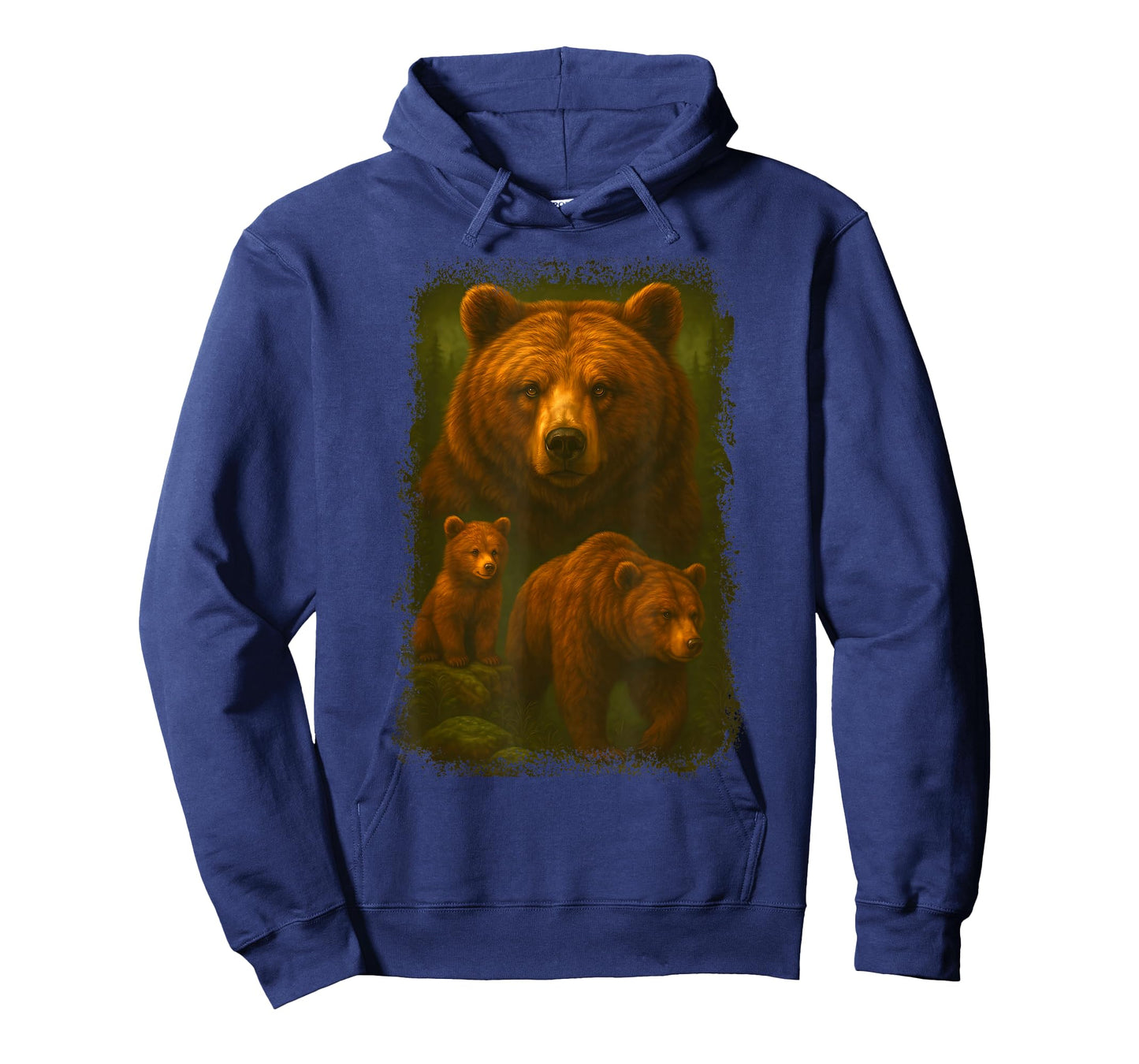 Vintage Bear 90s Graphic | Retro Hunter Nature Wildlife Art T-Shirt