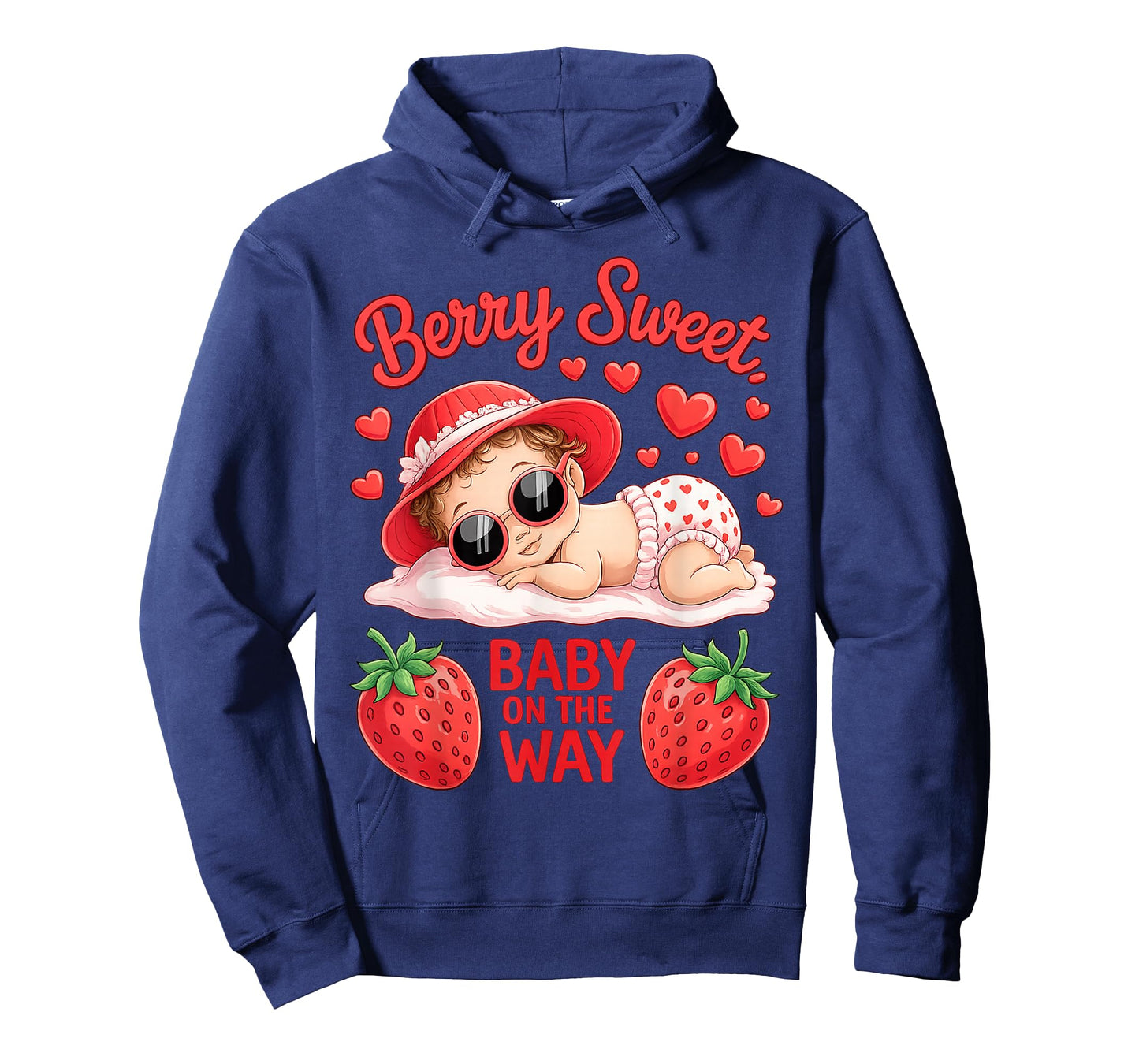 Berry Sweet Baby On The Way Baby Shower Girl Boy T-Shirt