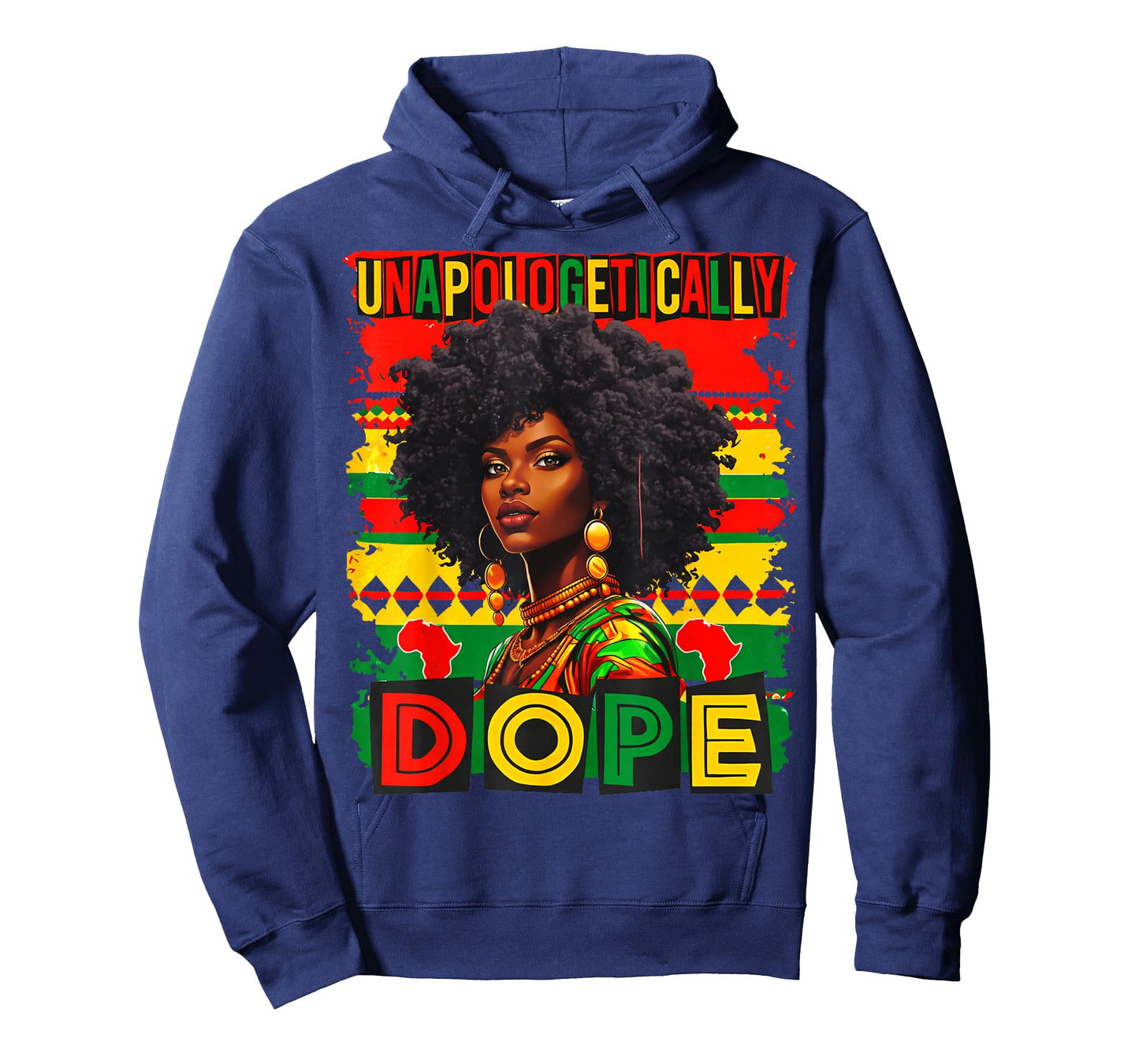 Unapologetically Dope Afro African American Black Women Girl T-Shirt