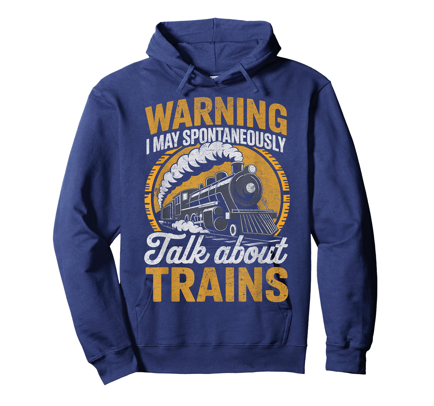 Warning I May Spontaneously Talk About Trains Train Lover T-Shirt