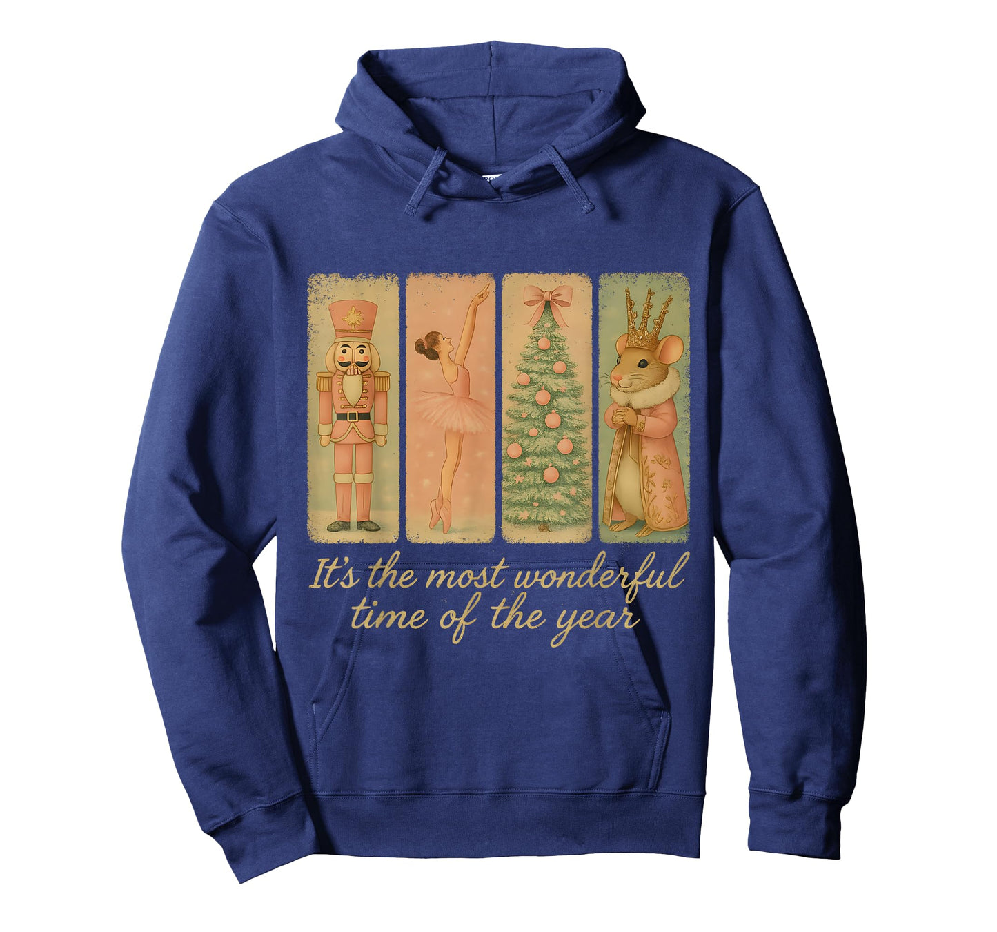 Vintage Nutcracker Ballet Christmas Art for Dancers T-Shirt
