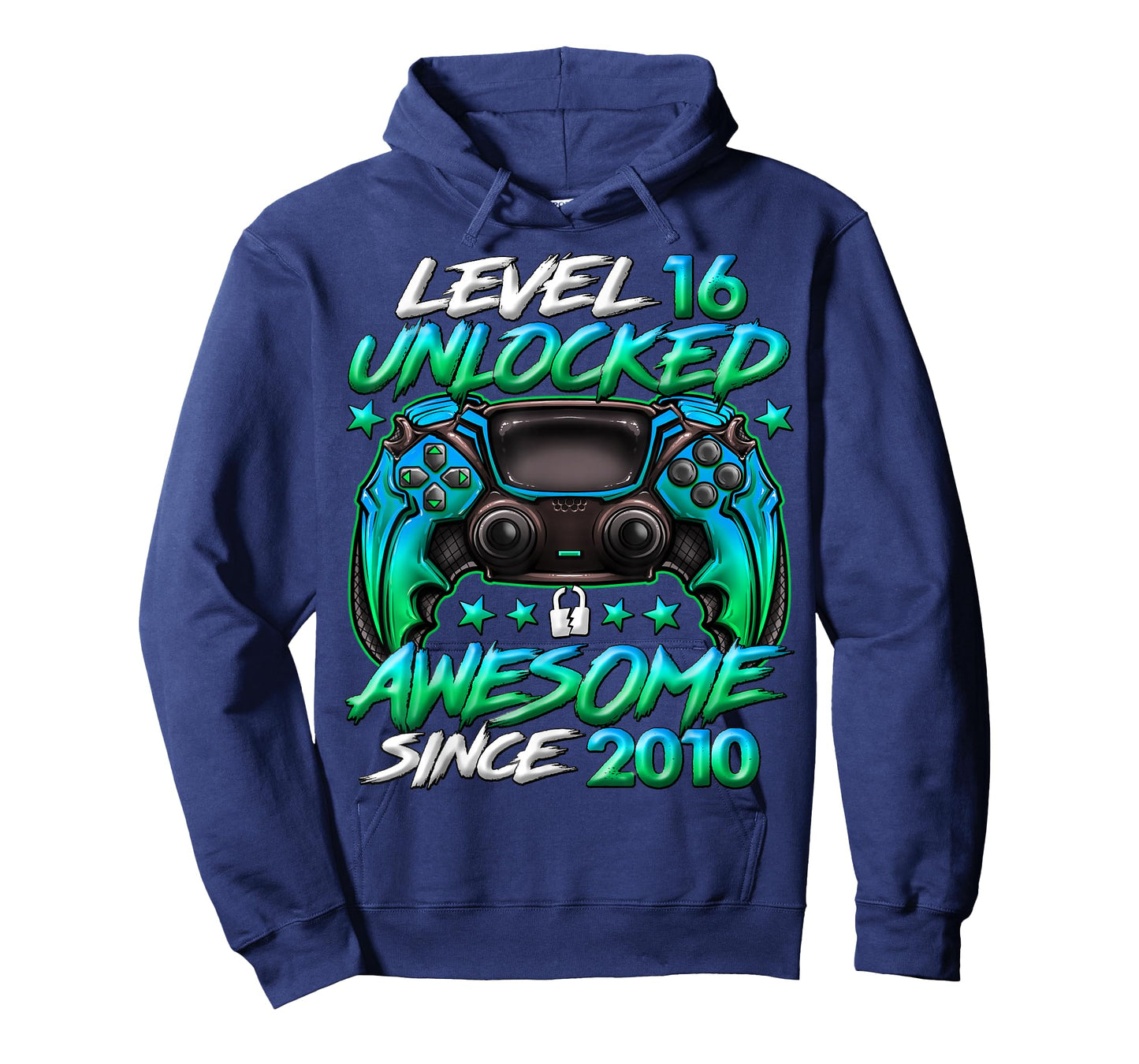 Level 16 Unlocked 16 Year Old Gifts Boys 16th Birthday Boy T-Shirt