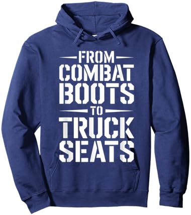 18 Wheeler Trucker Life Diesel Long Haul Hoodie - Hoodie | Navy