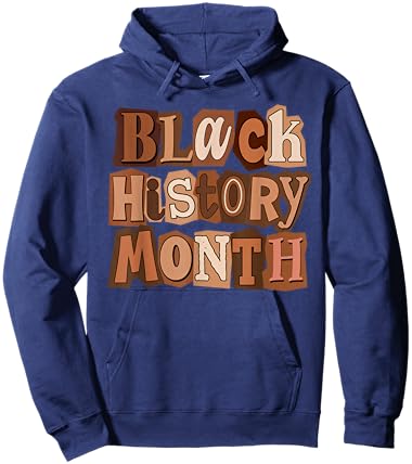 Black History Month Men Women Afro African Pride Culture Hoodie - Hoodie | Navy