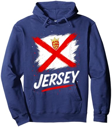 Jersey Flag Bailiwick of Jersey Pride Hoodie - Hoodie | Navy