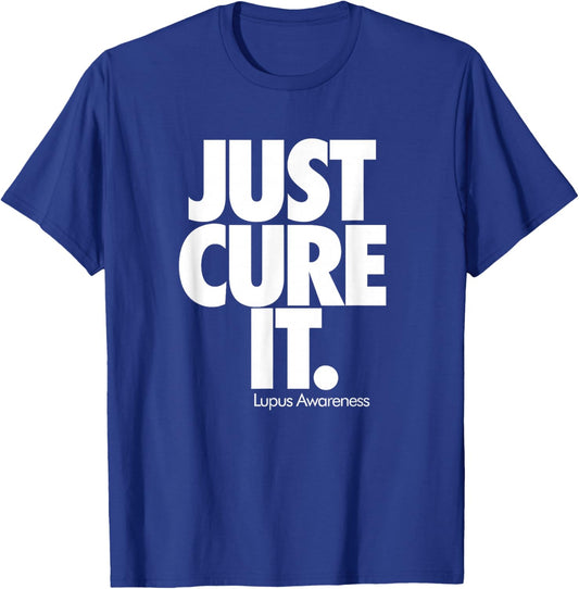 Lupus Awareness Month Just Cure It Advocate Support Purple T-Shirt - T-Shirt | Royal