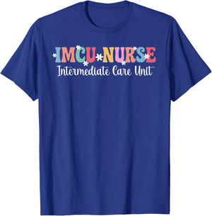 IMCU Nurse Intermediate Care Unit IMCU Nursing T-Shirt - T-Shirt | Royal