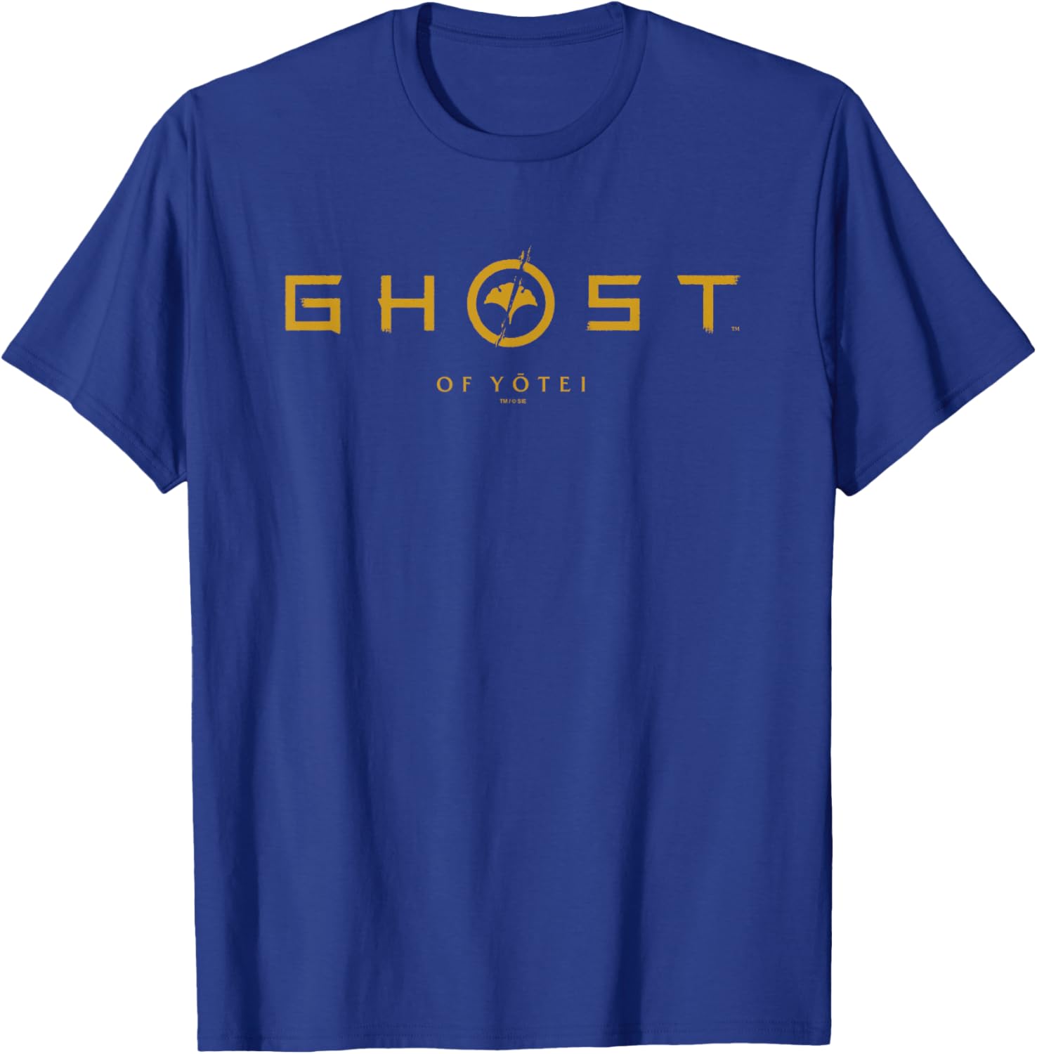 Ghost of Yotei Simple Yellow Logo T-Shirt - T-Shirt | Royal