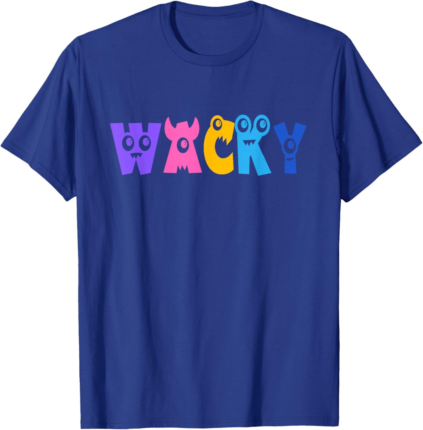 Wacky Costume Kids and Teachers | Mismatch Day Spirit Week T-Shirt - T-Shirt | Royal