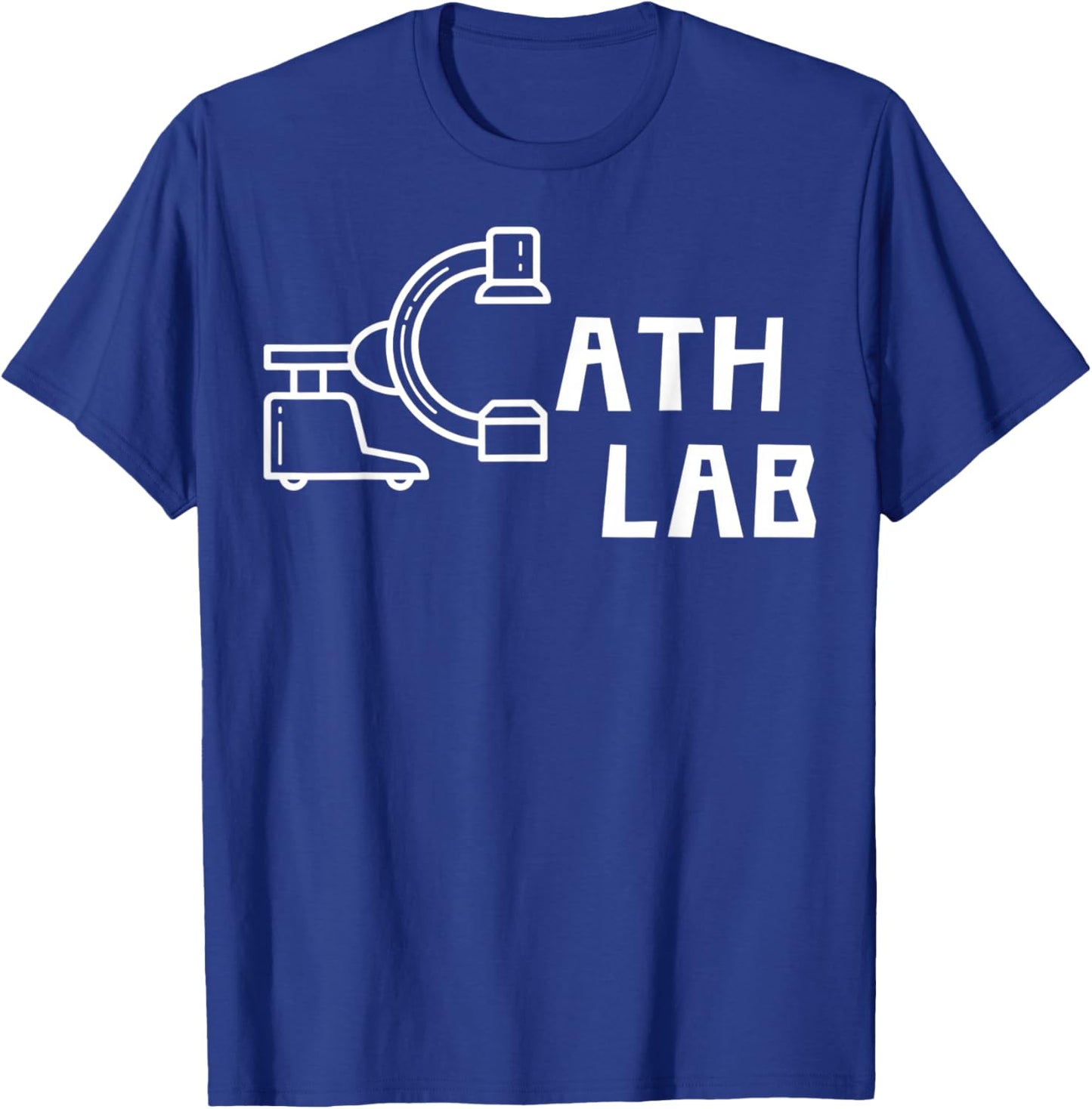 C-Arm Cath Lab – Minimalist Radiology Cardiothoracic ICU, I T-Shirt - T-Shirt | Royal