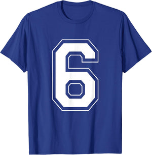 Number 6 7 Funny Meme Saying 6 7 Six Seven 6th 7th 2 Side T-Shirt - T-Shirt | Royal
