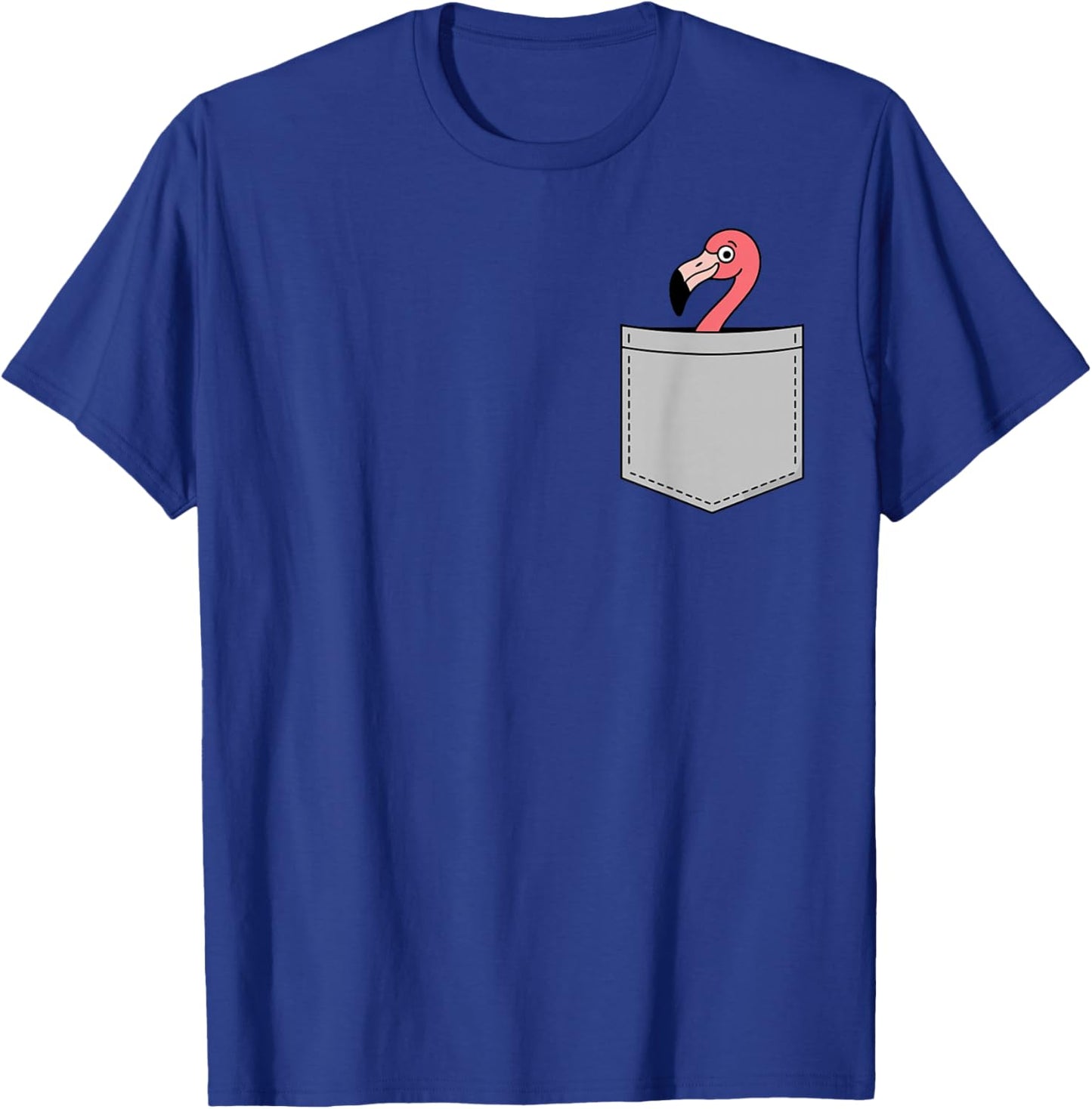 Cute Flamingo Design Women Bird Pink Flamingo Lover T-Shirt - T-Shirt | Royal