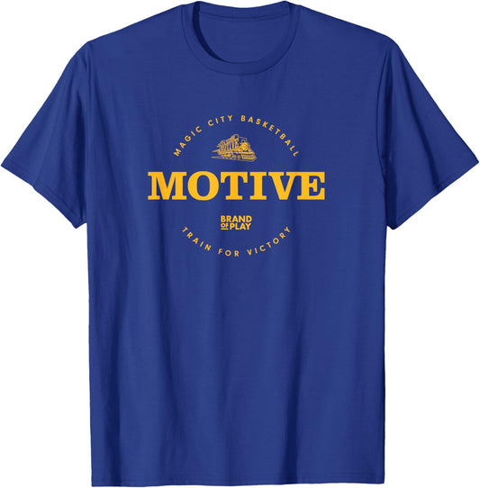 Motive Basketball T-Shirt - T-Shirt | Royal