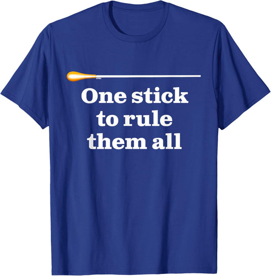 Funny Conductors Baton Humour for Awesome Musical Director T-Shirt - T-Shirt | Royal