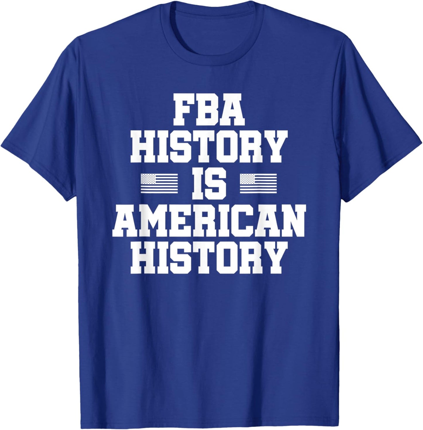 Foundational Black American FBA Pride Heritage Tops T-Shirt - T-Shirt | Royal