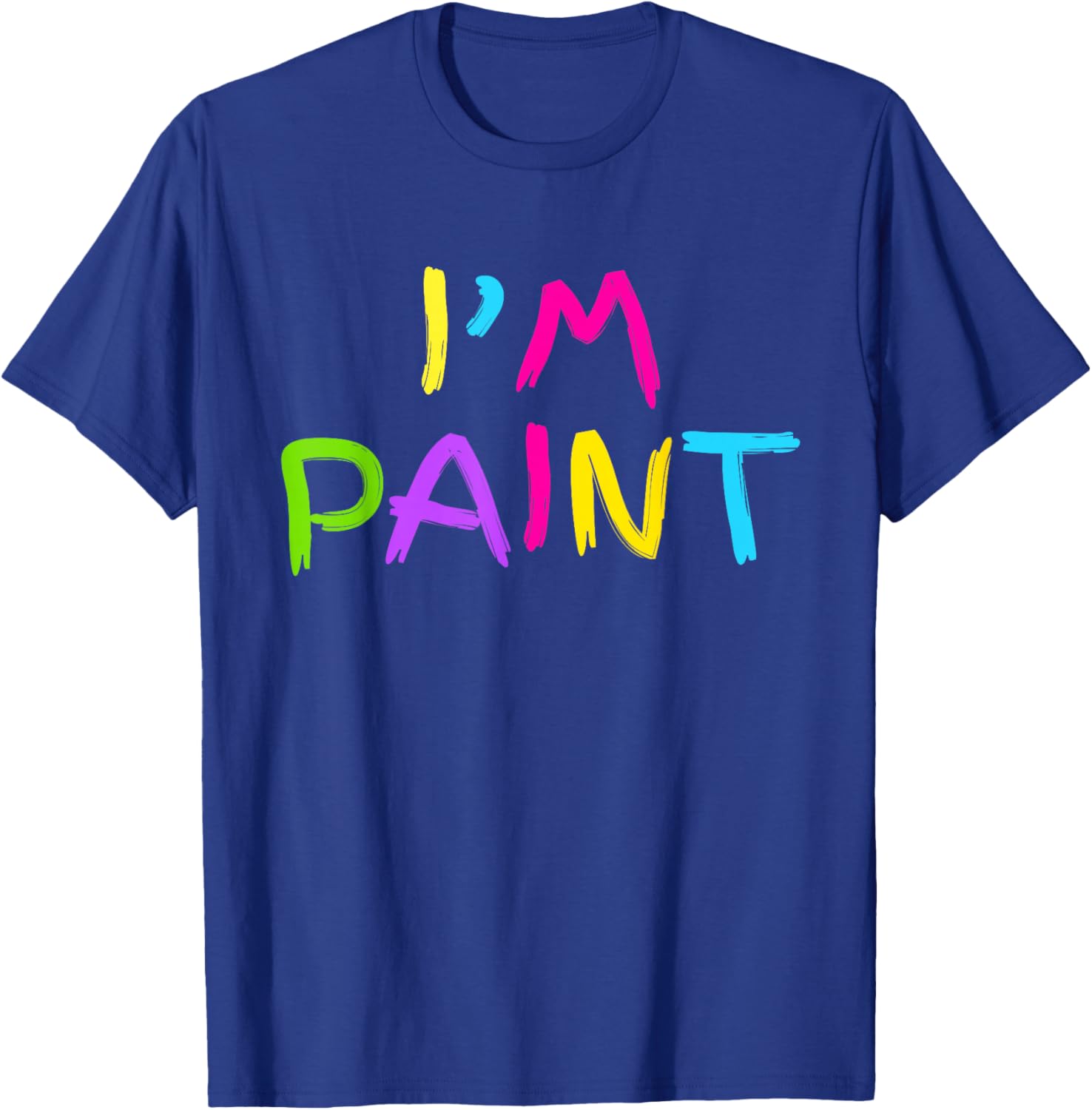 I Heart Love to Finger Paint I'm Paint Cute Couple Valentine T-Shirt - T-Shirt | Royal