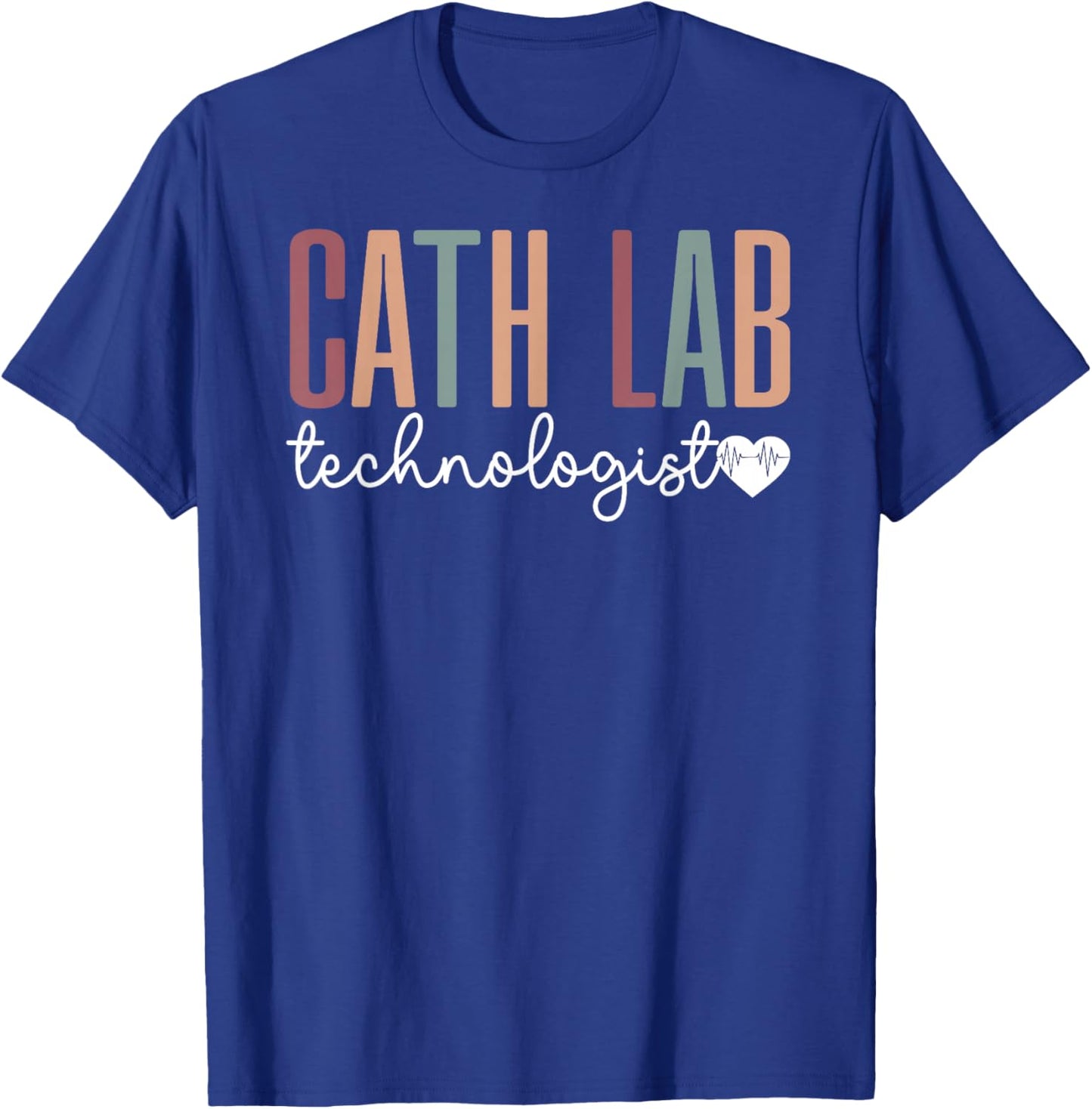Boho Cath Lab Technologist Cardiac Cath Lab Technologist T-Shirt - T-Shirt | Royal