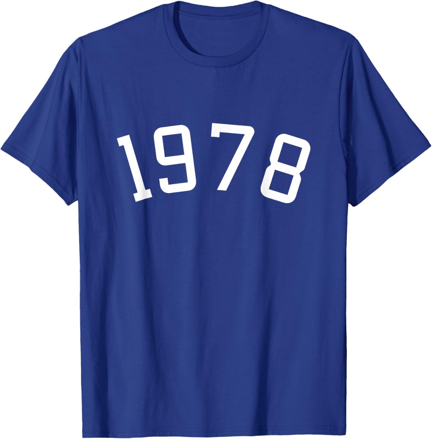 Vintage 1978 Birhday Men Women Born 1978 T-Shirt - T-Shirt | Royal